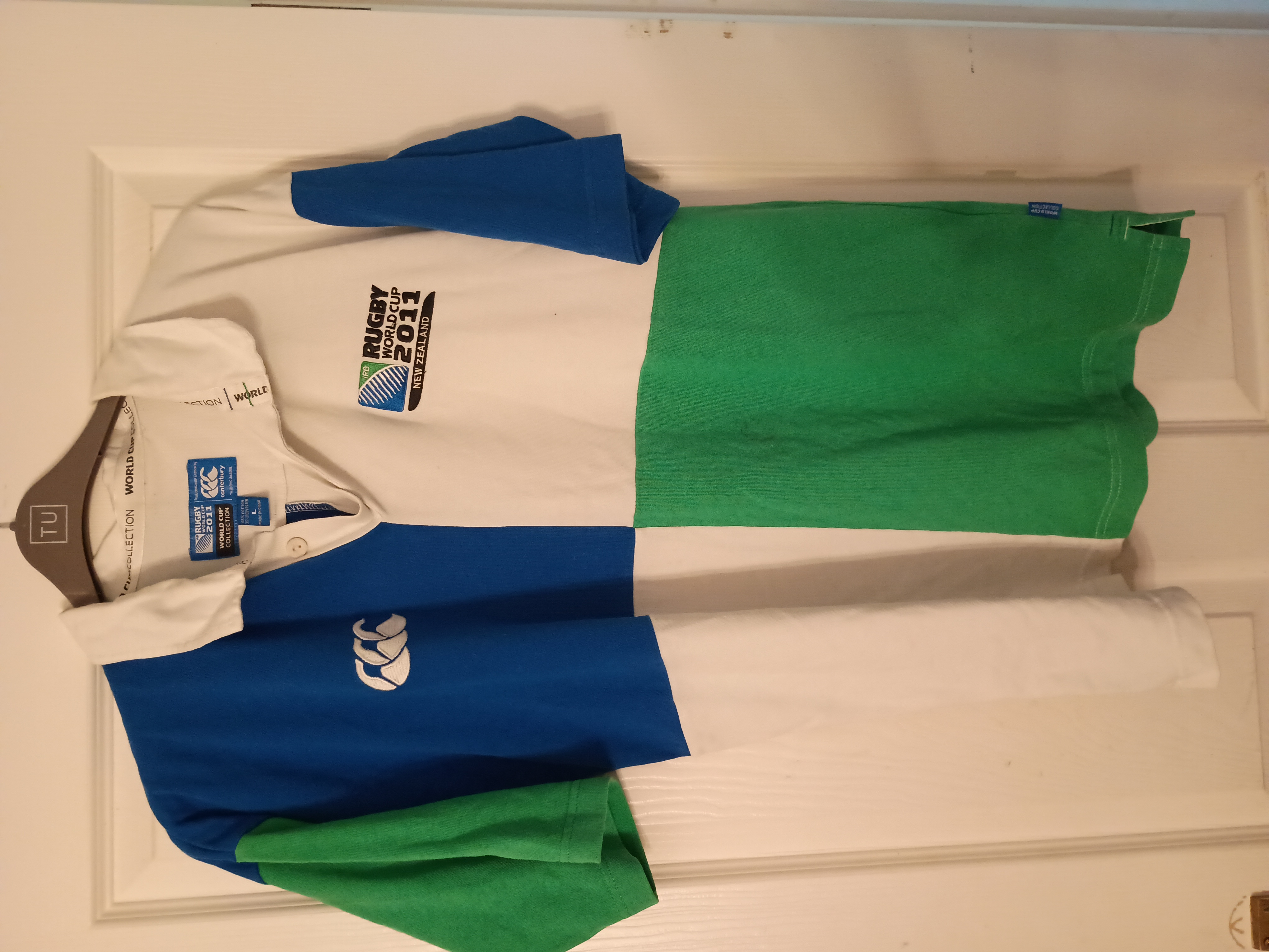 Rugby World Cup polo shirt Large