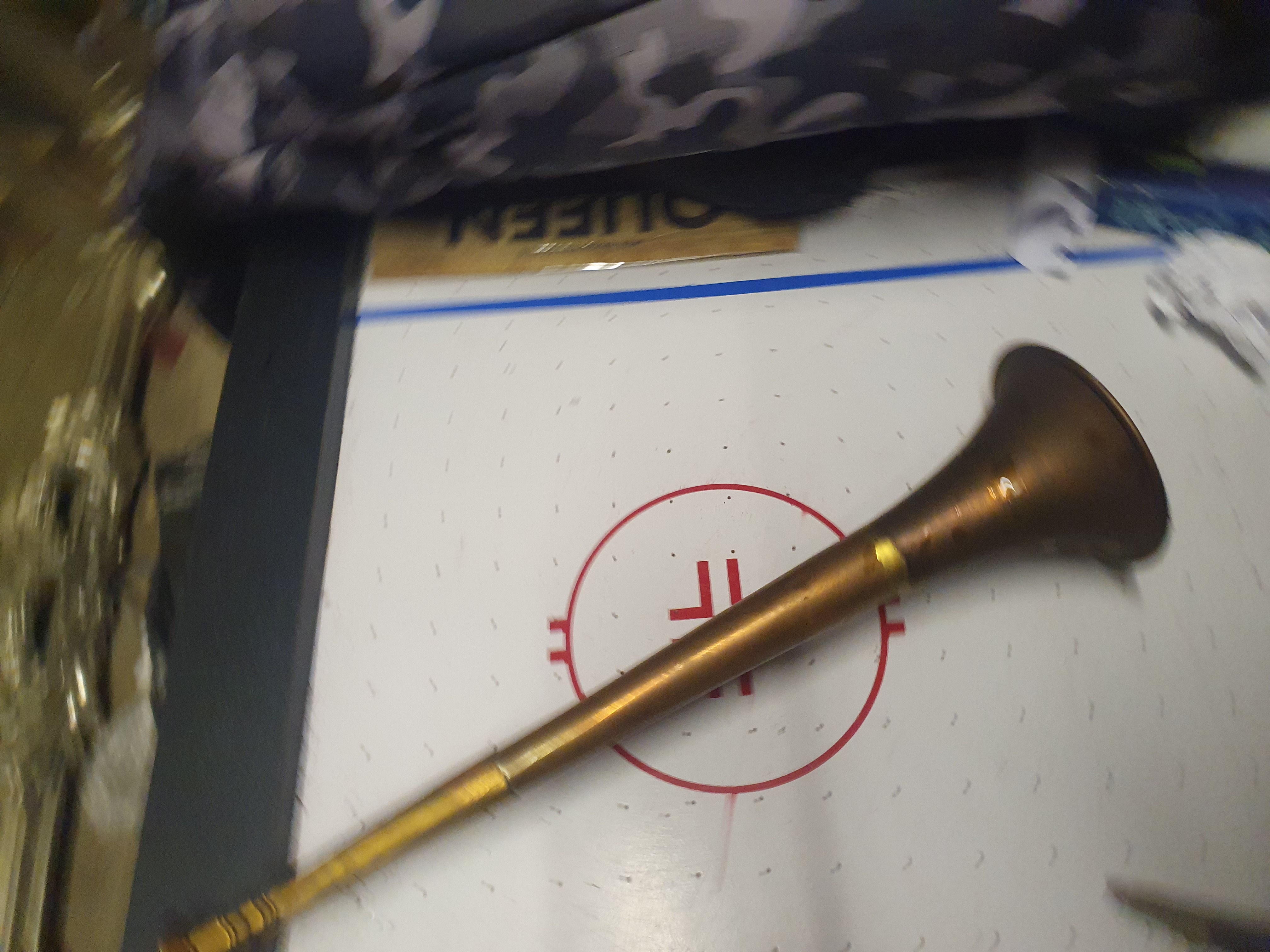 Vintage hunting horn