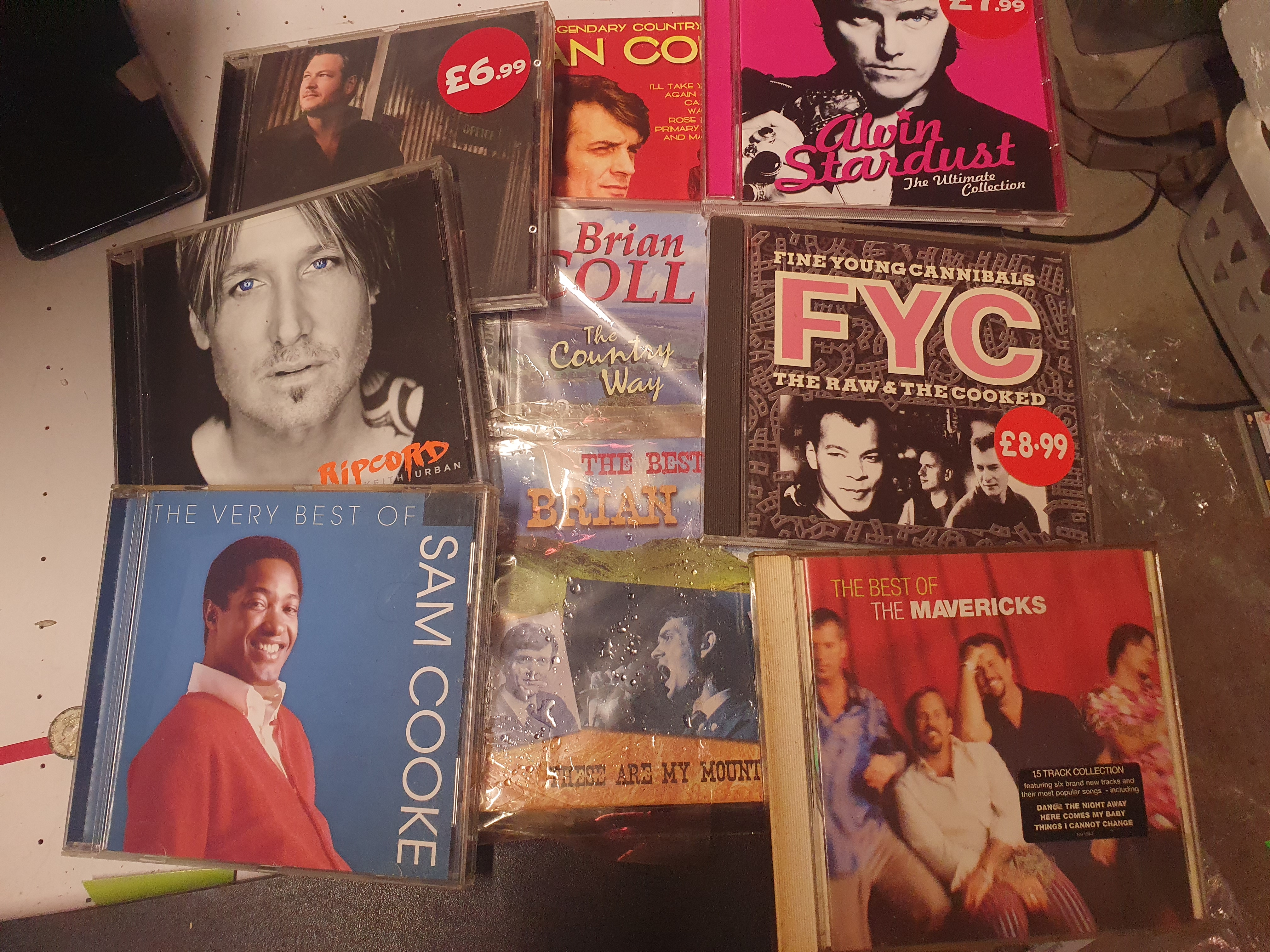 Collection of cd albums