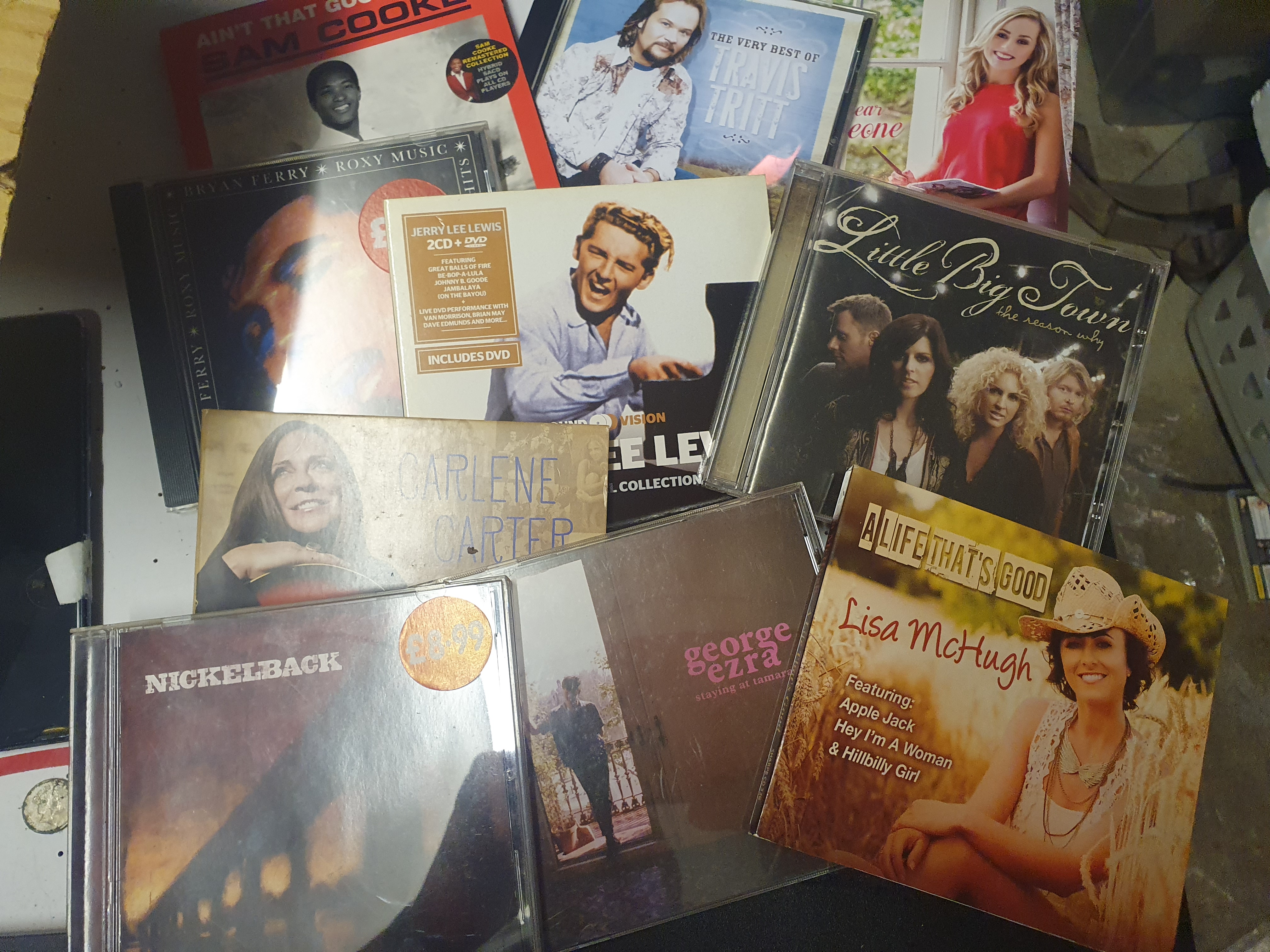 Collection of cd albums