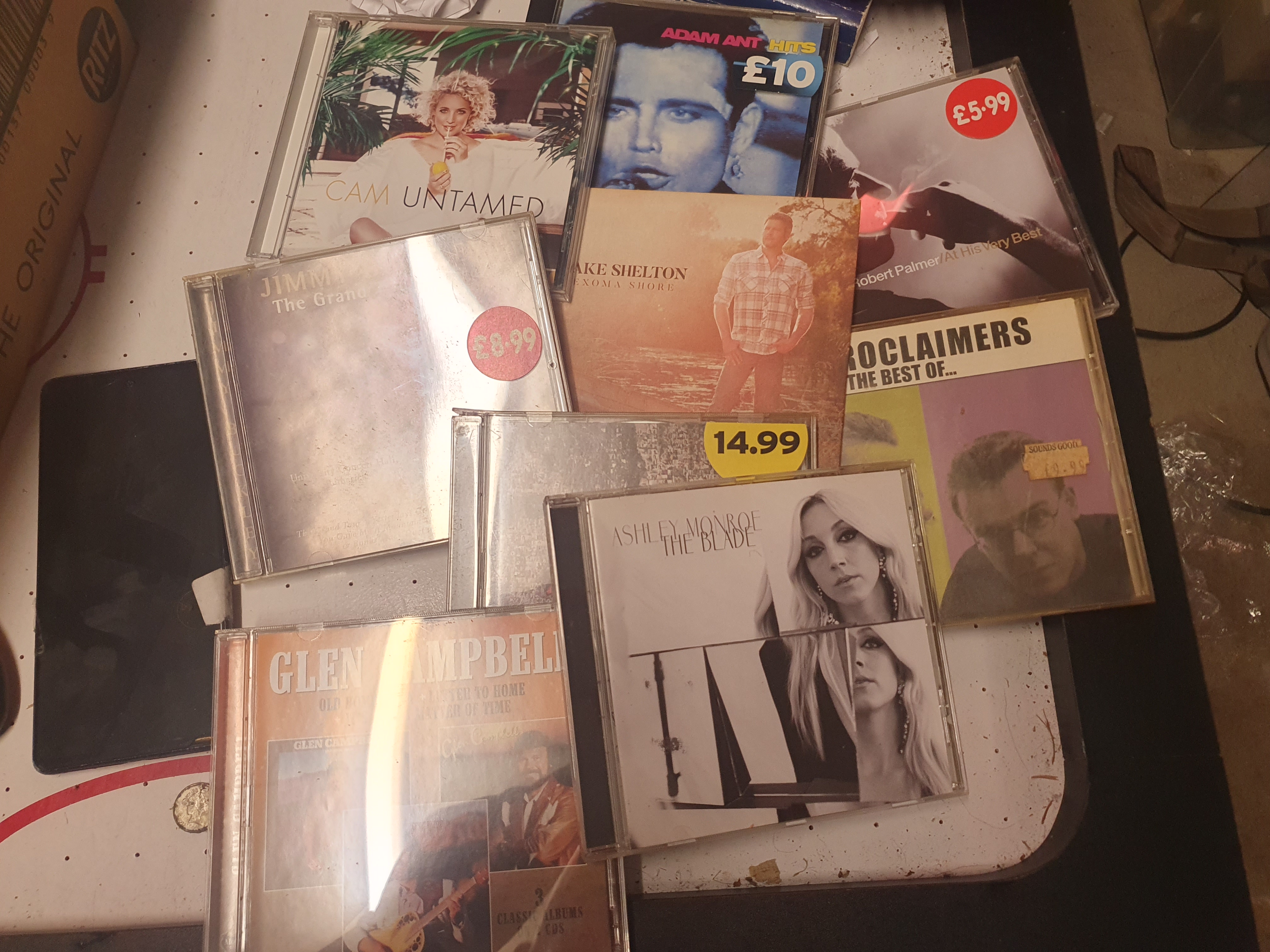 Collection of cd albums