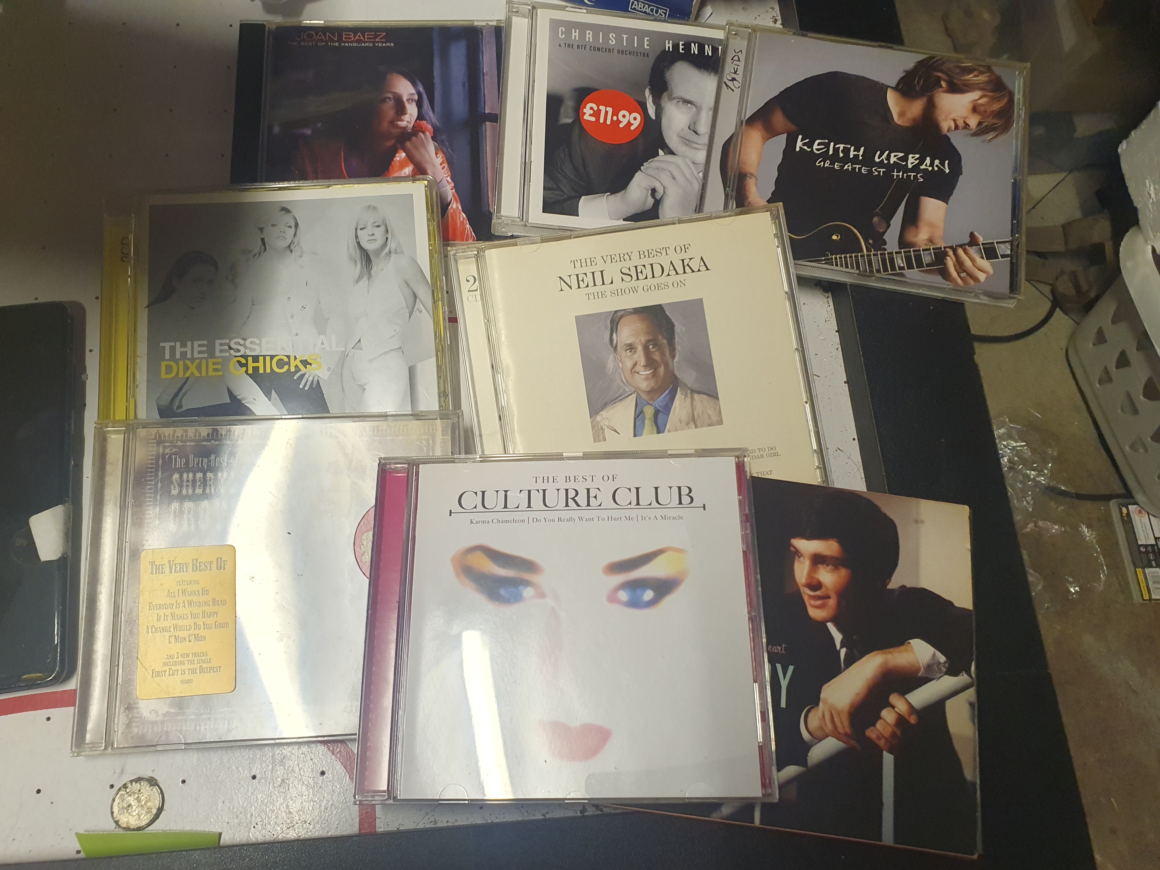 Collection of cd albums