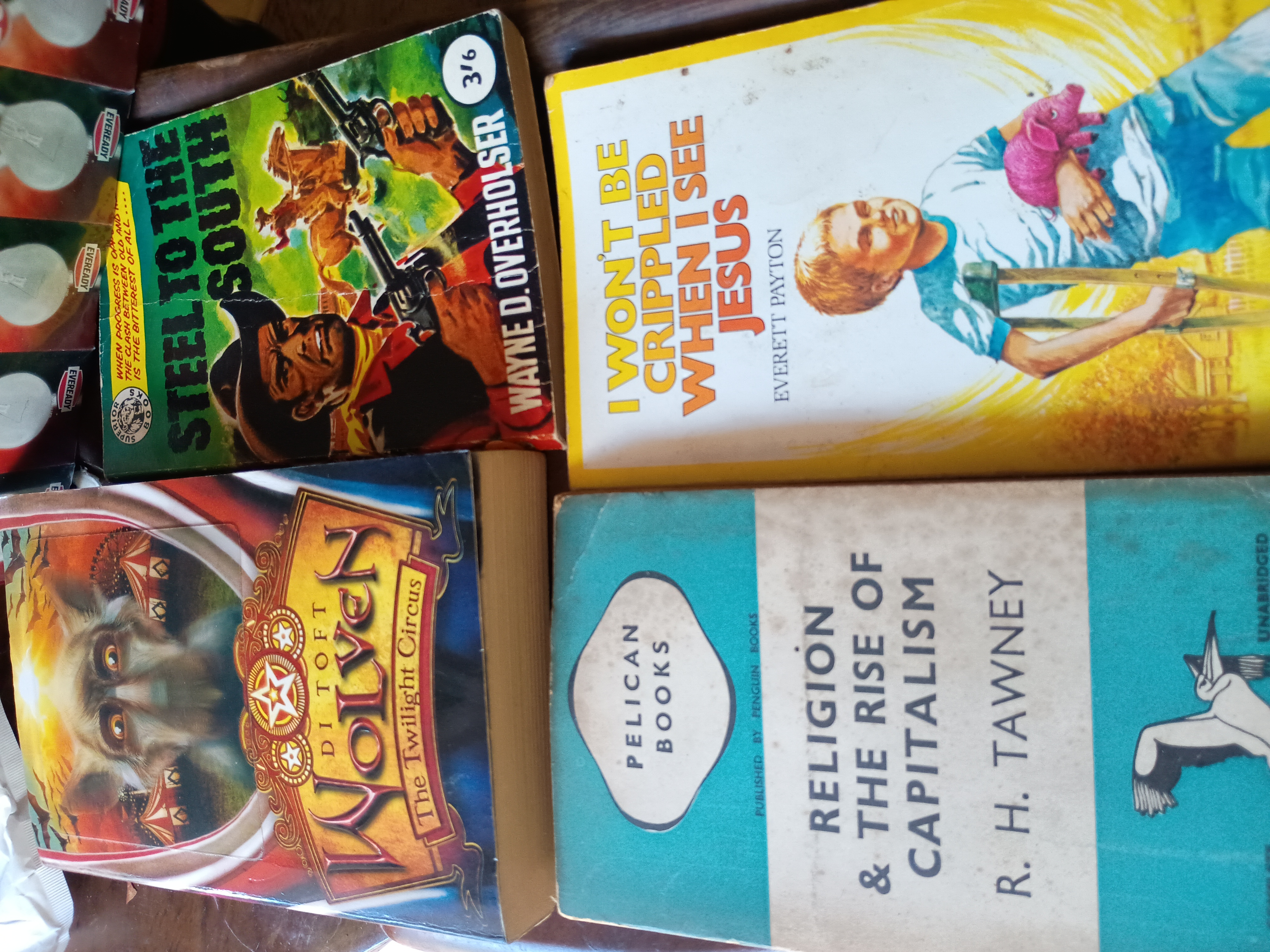 Collection of vintage books