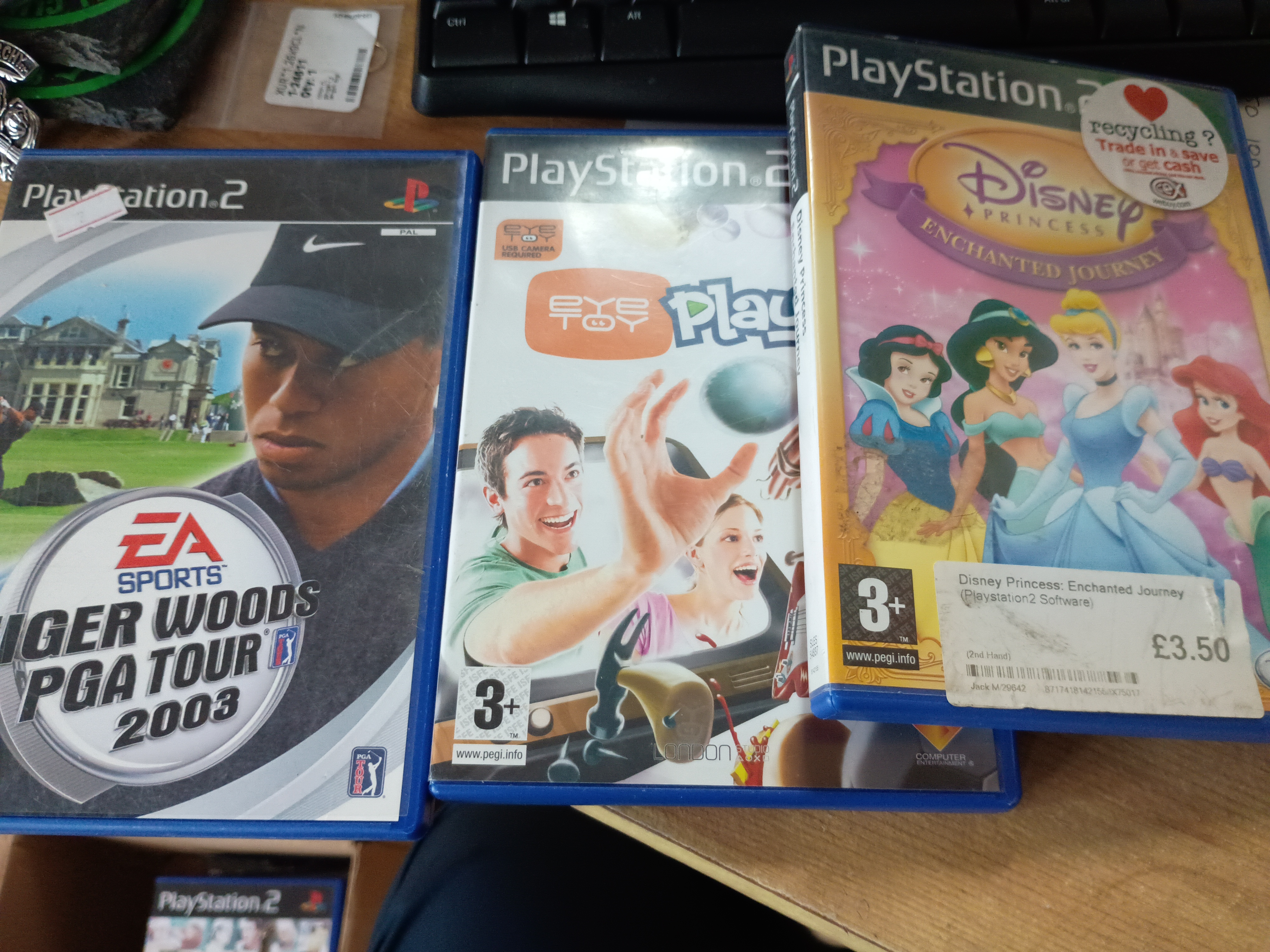 3 playstation 2 games