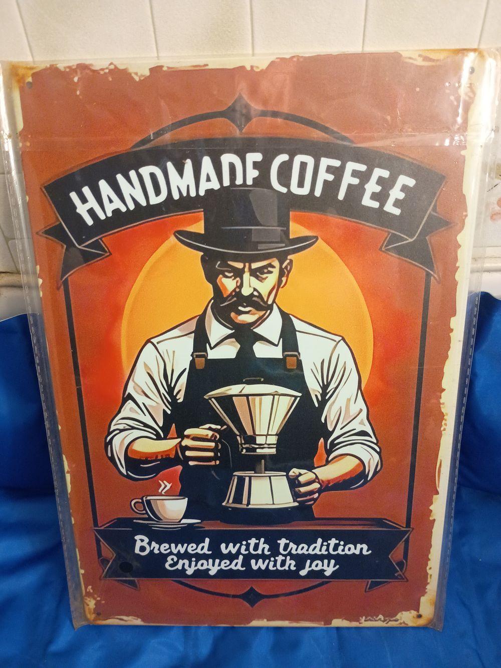 Lot 164: Tin sign