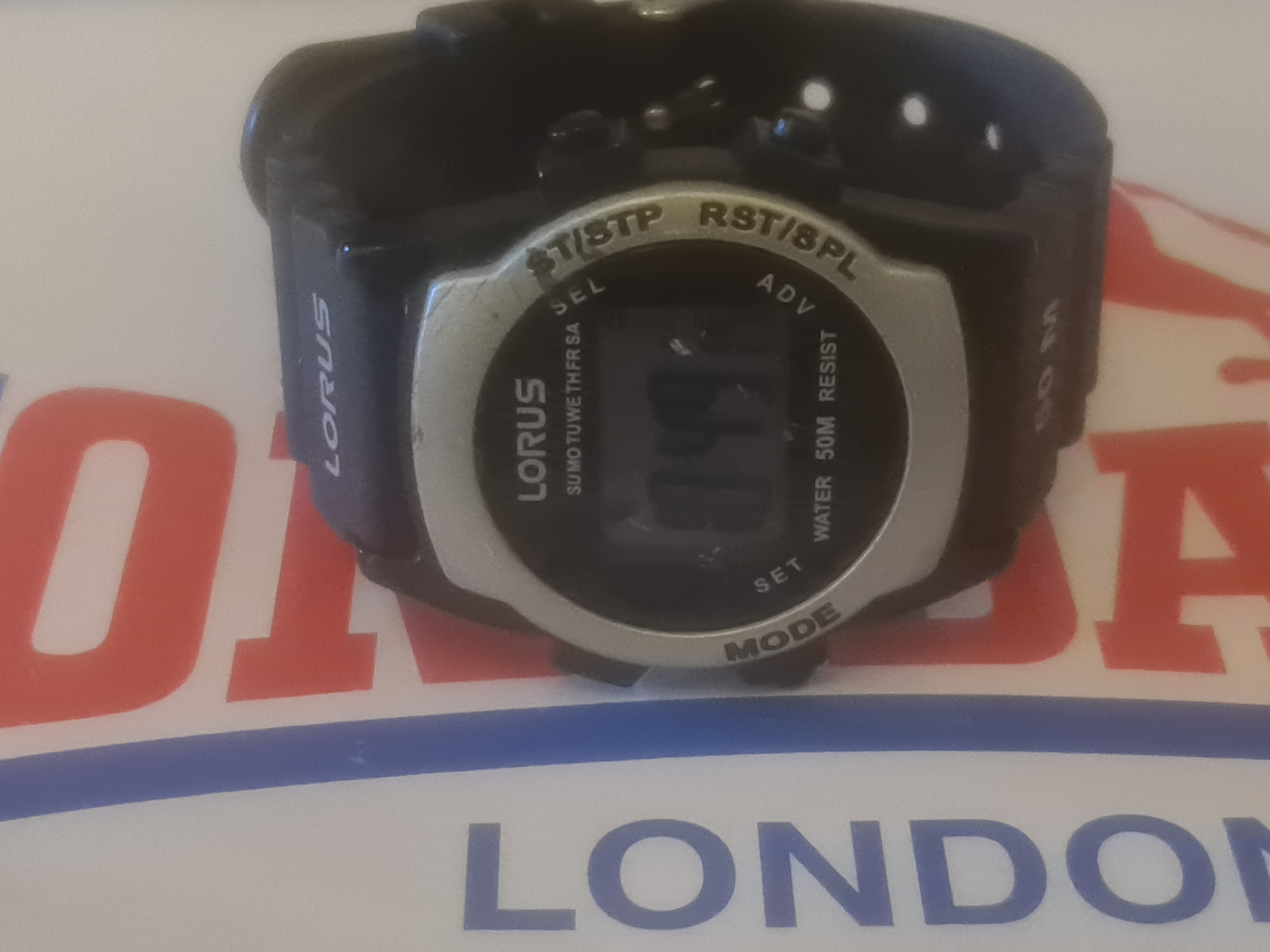 Lorus digital watch