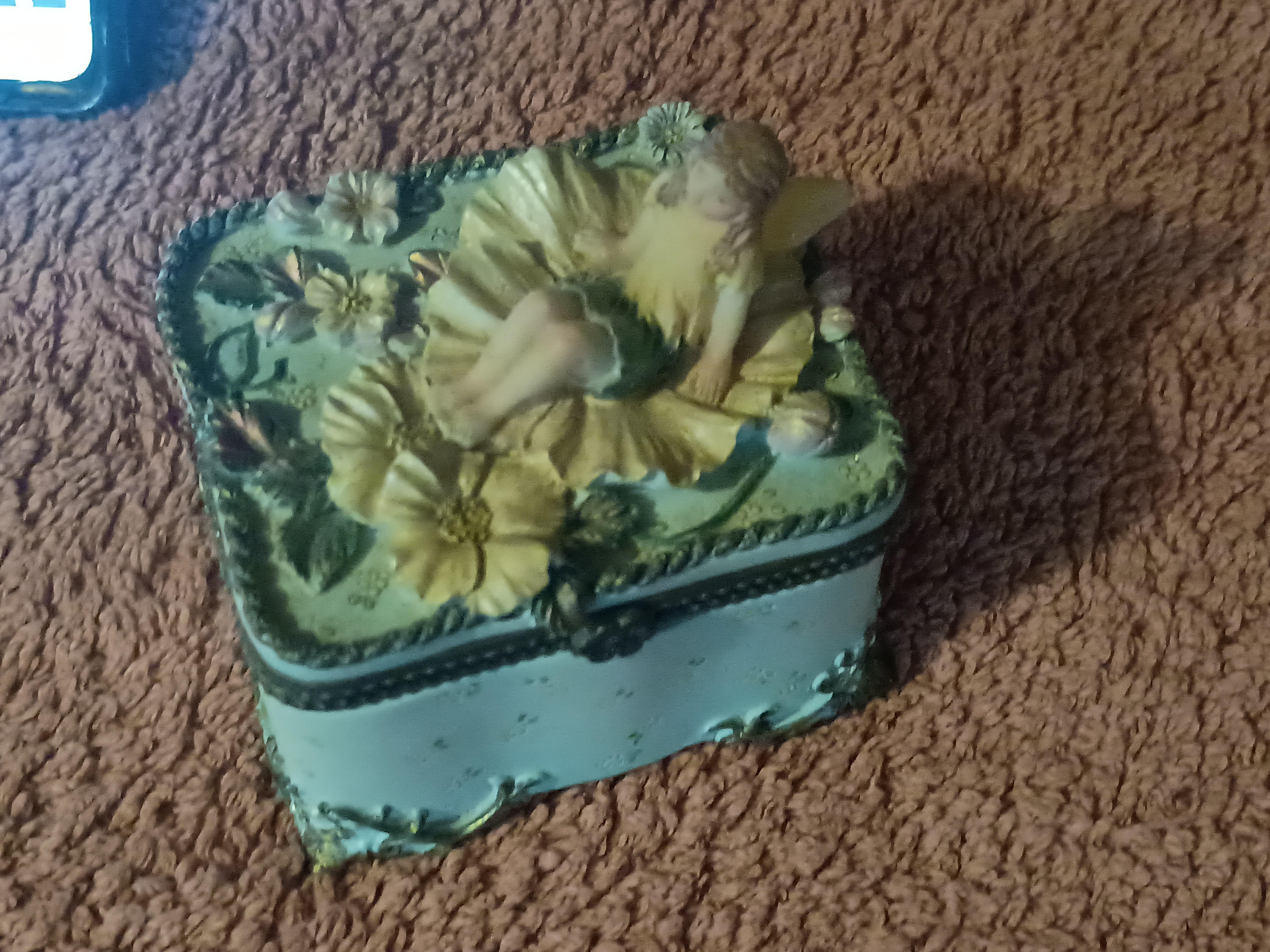 Vintage musical music box