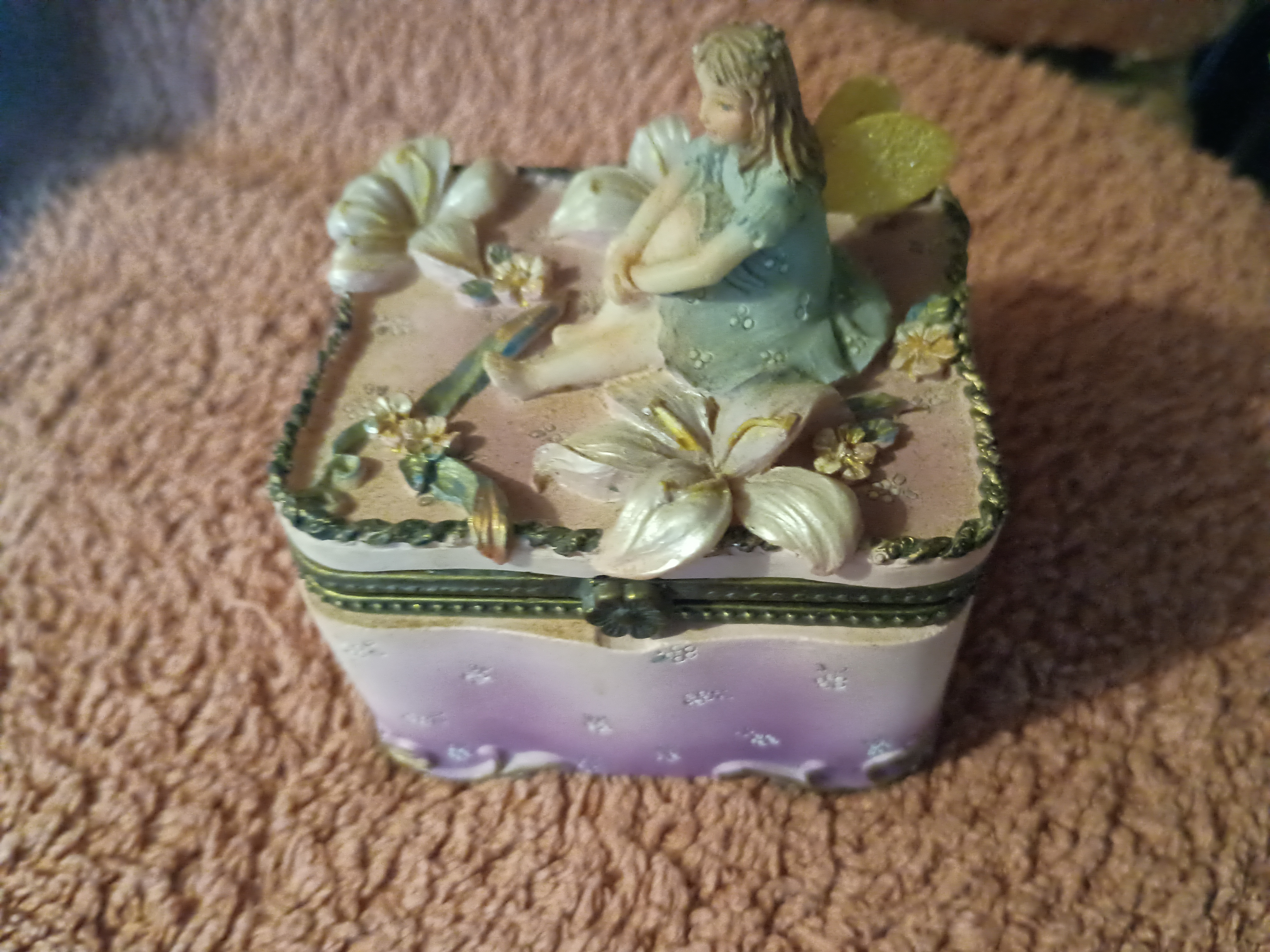 Vintage musical music box