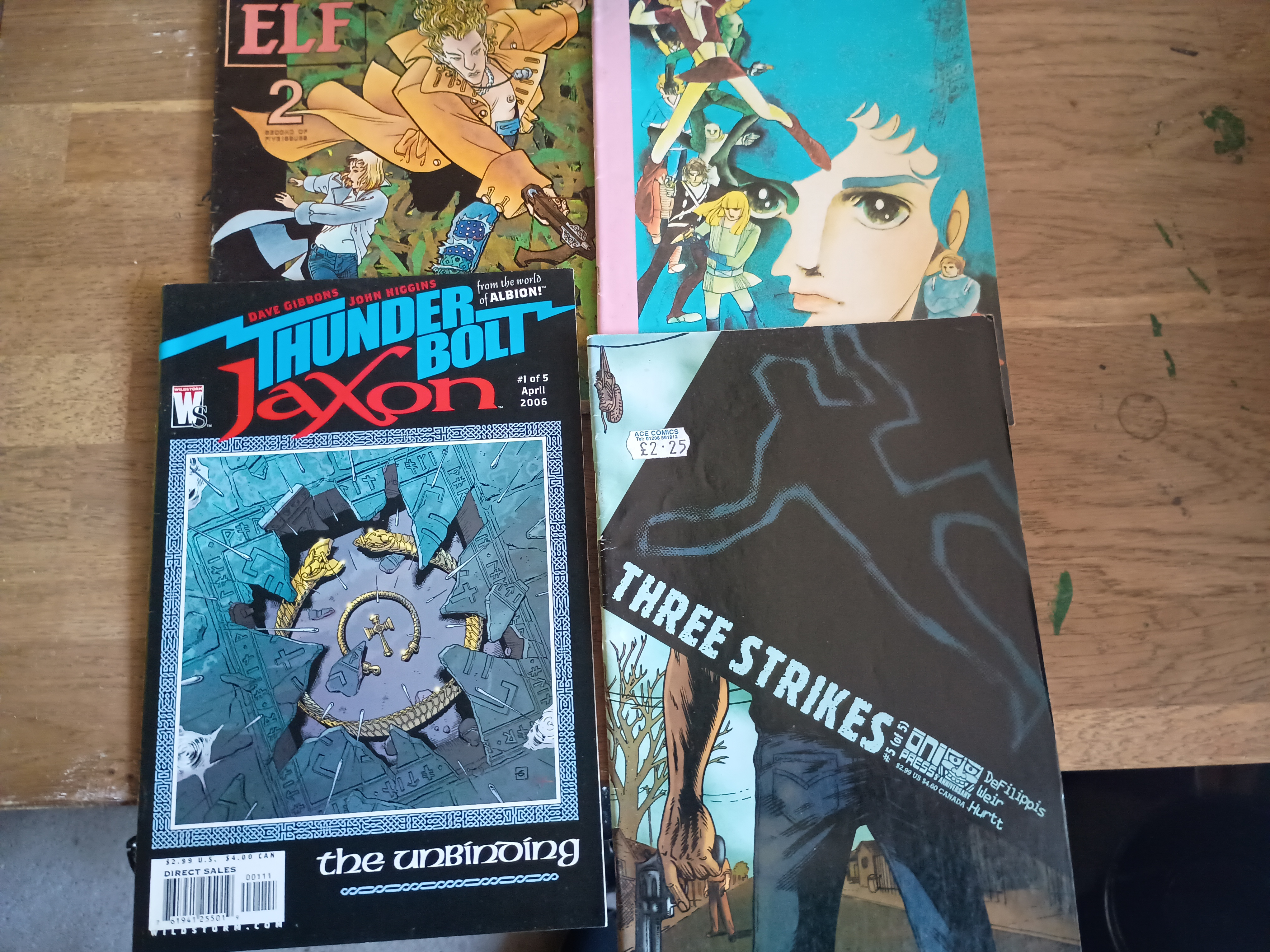 Collection of comics