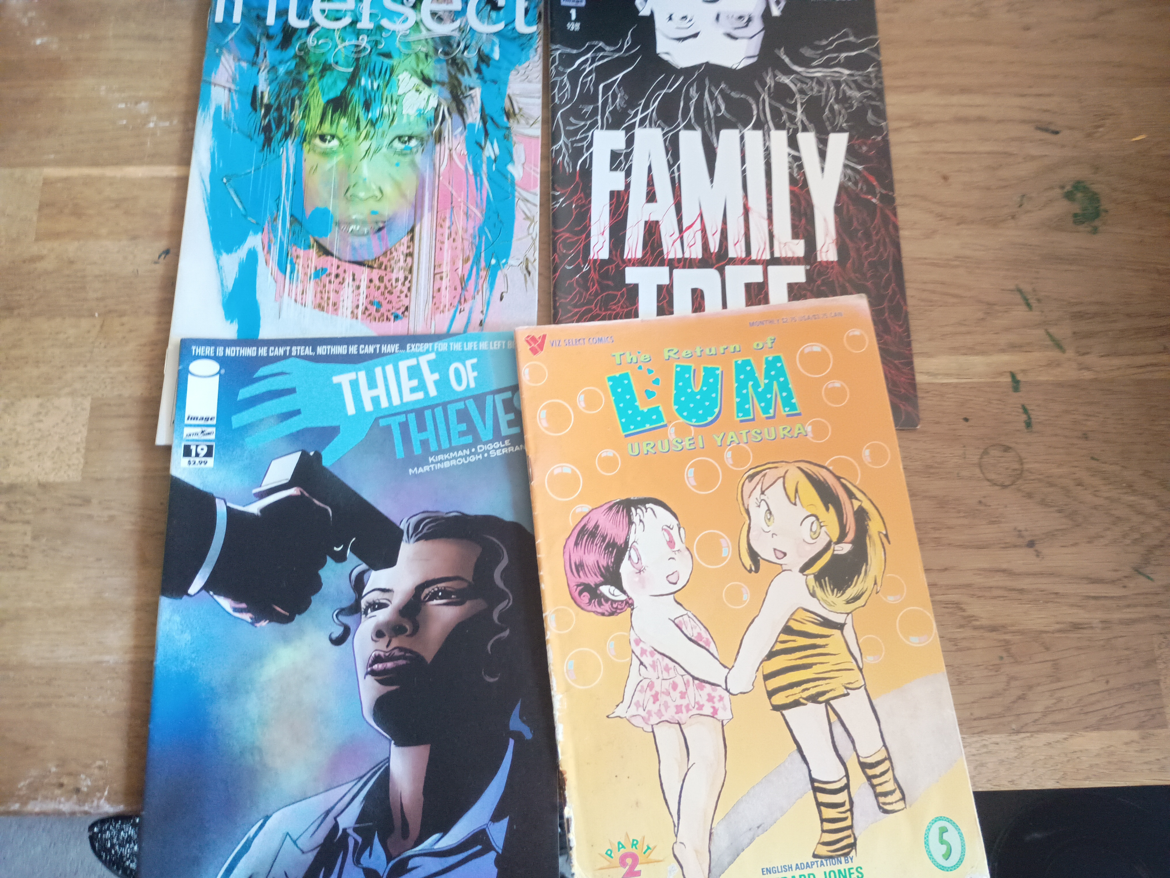 Collection of comics