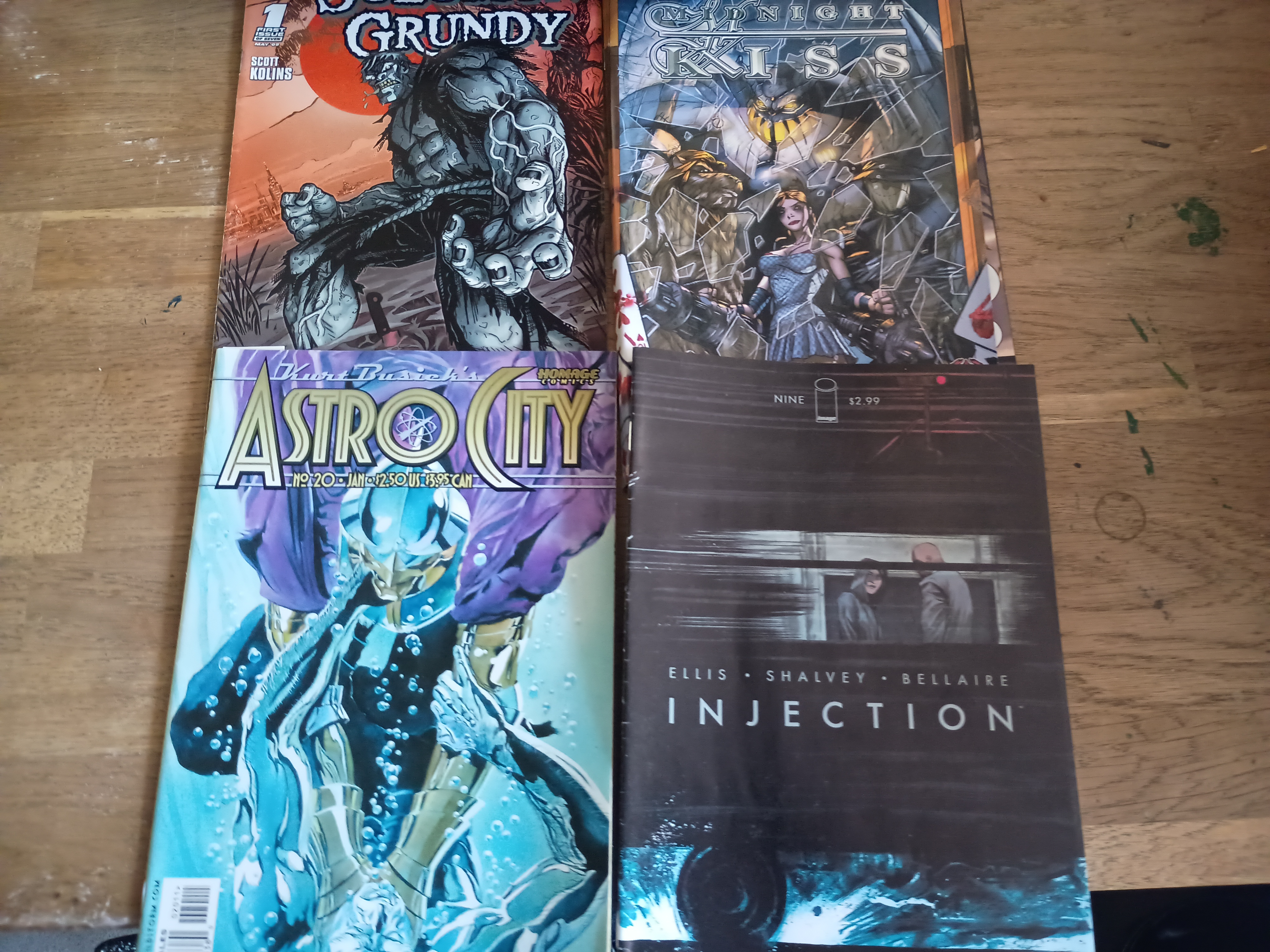 Collection of comics