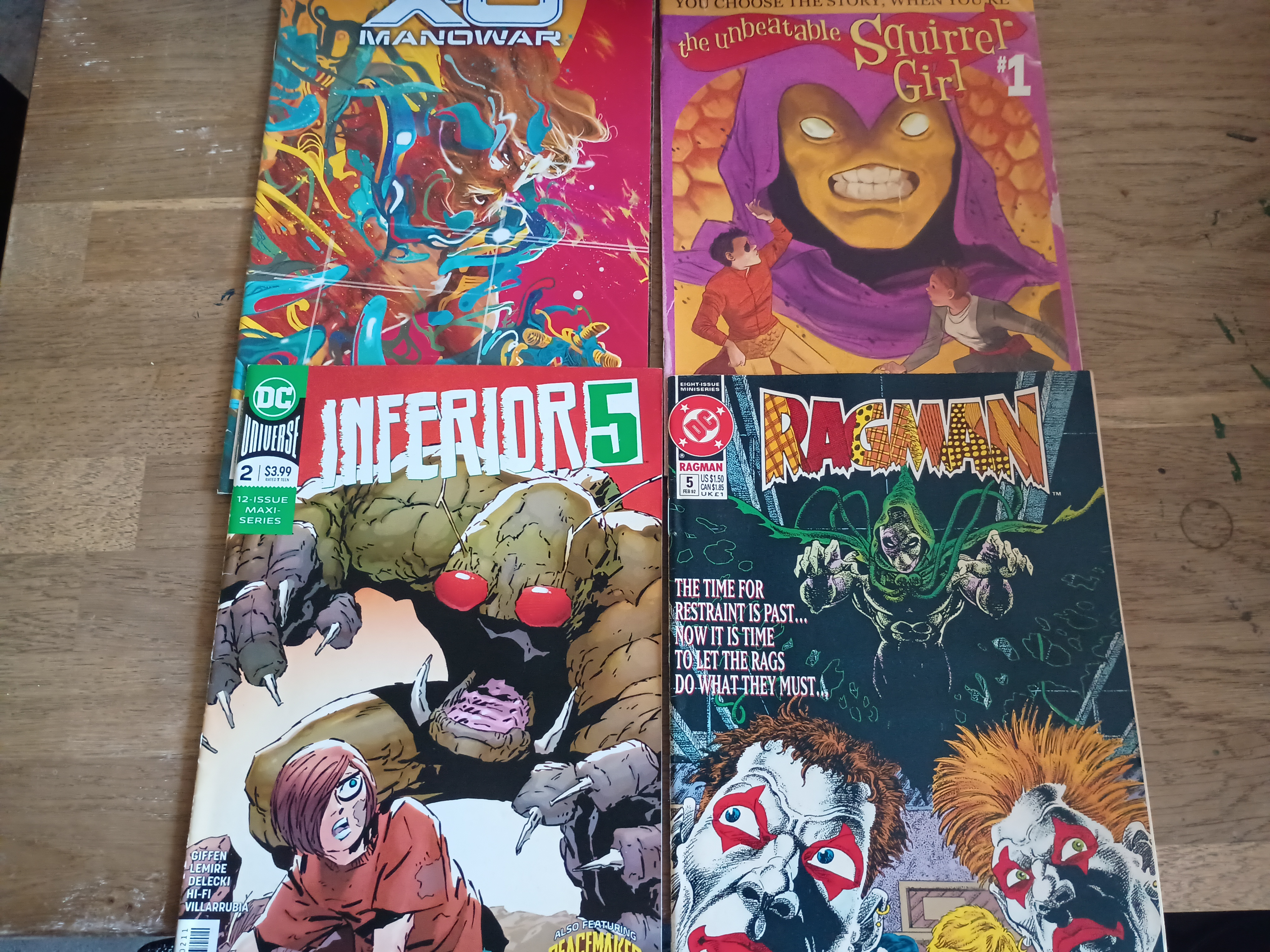 Collection of comics