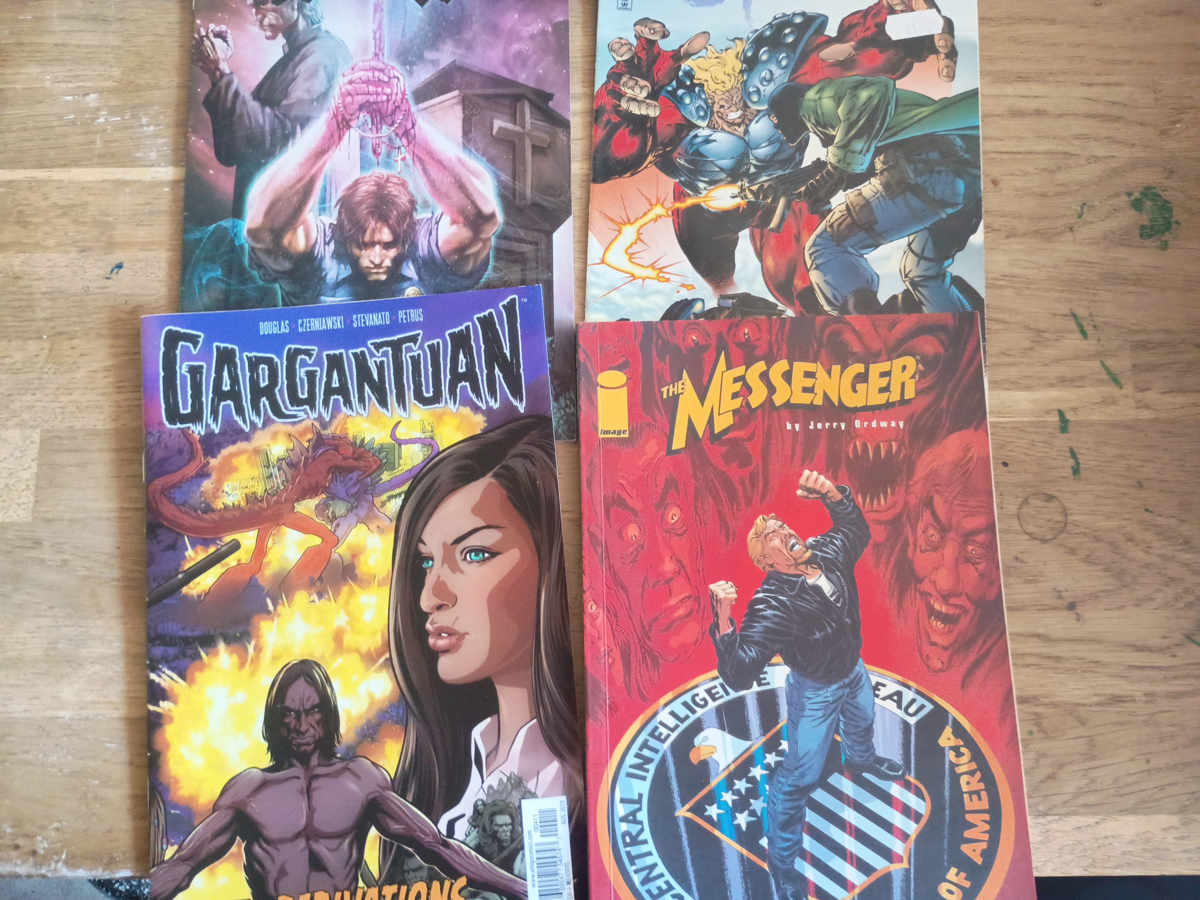Collection of comics