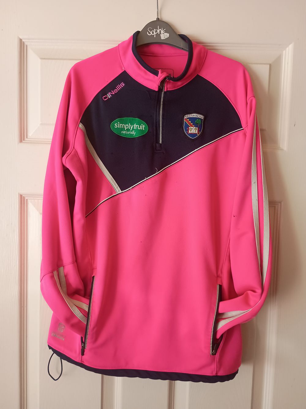 Lot 61g: Armagh Gaa Quarter Zip Age 13