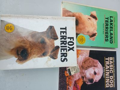 Dog book lot