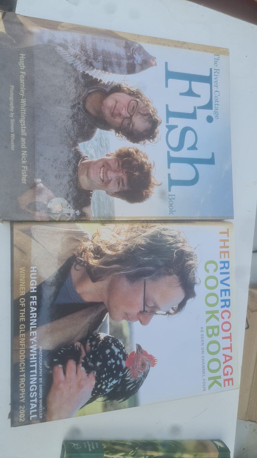 Lot 142: 2 large river cottage books