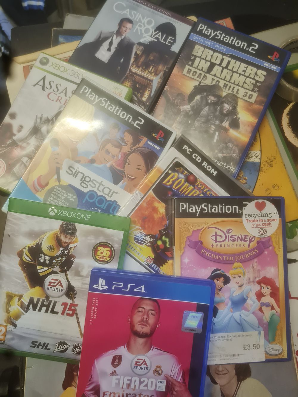 Lot 199: Computer game lot including playstation