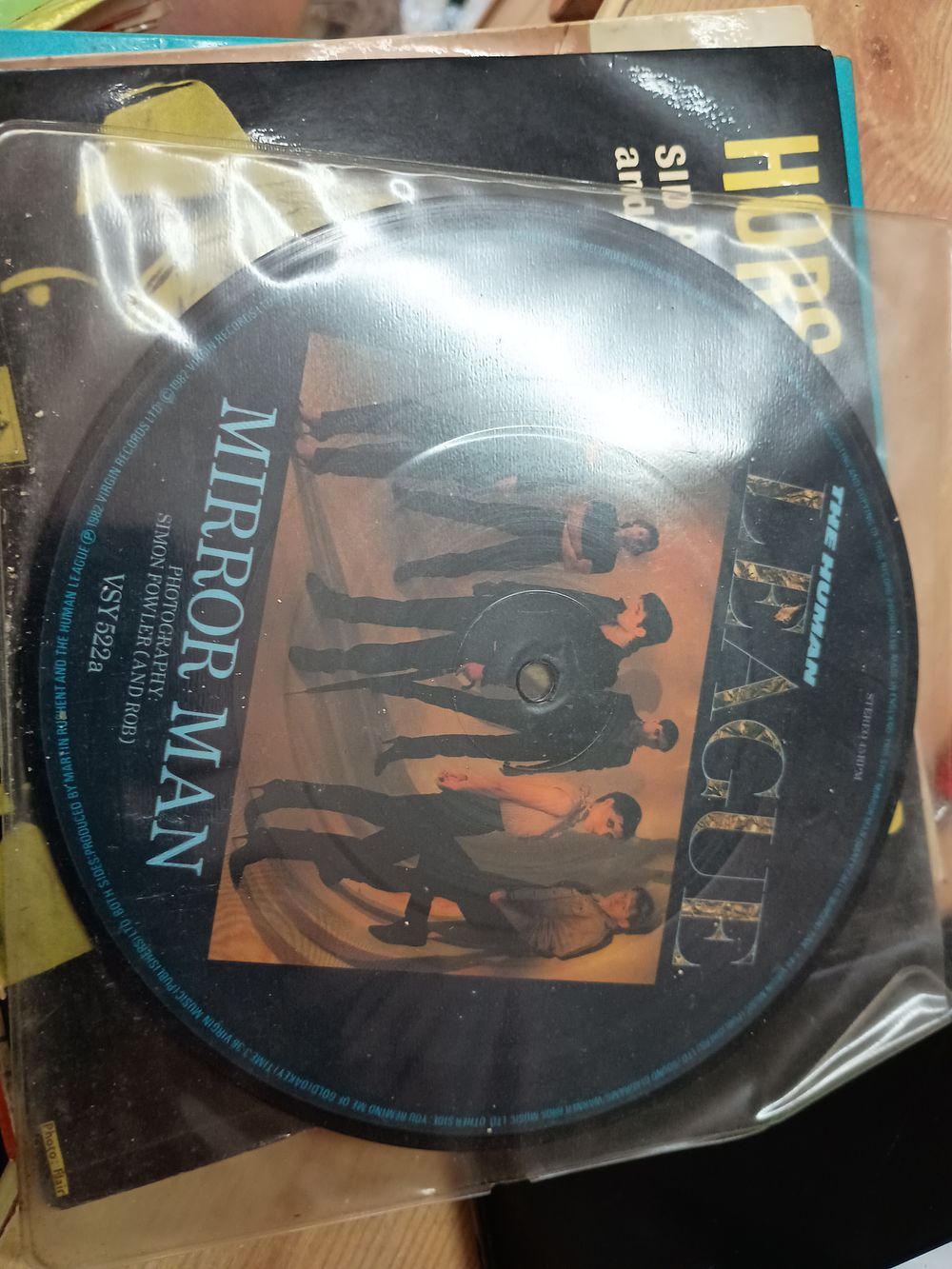 Lot 241: Human league vinyl