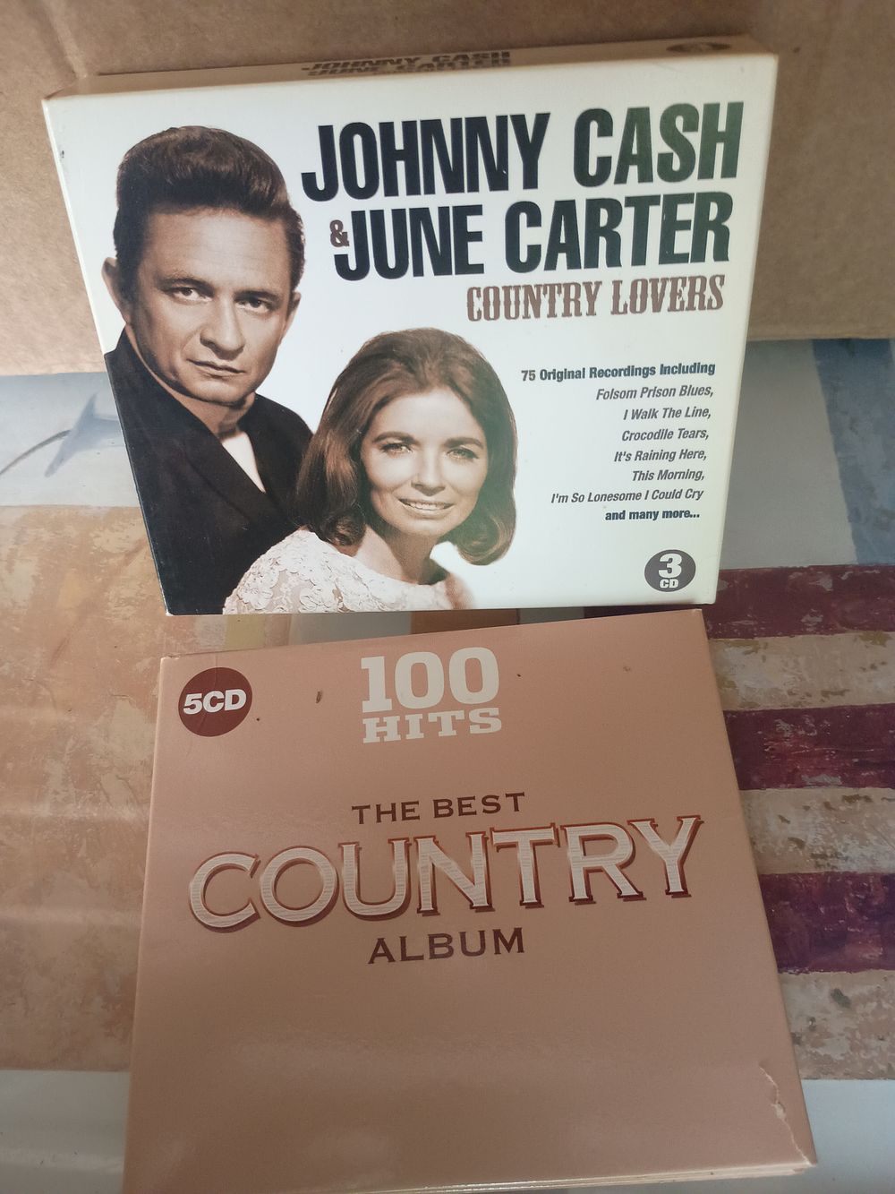 Lot 249: 2 large country albums