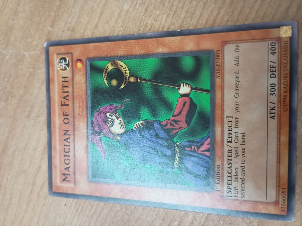 Lot 167: 1st edition yu gi oh card