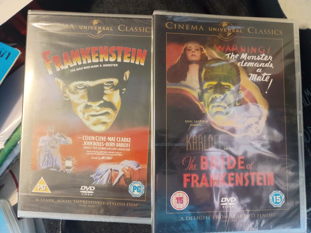 Lot 209: 2 sealed Frankenstein