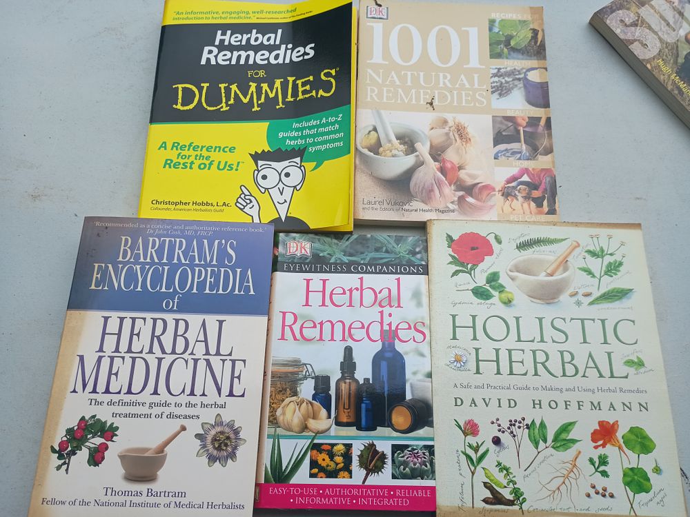 Lot 96: Books on herbals