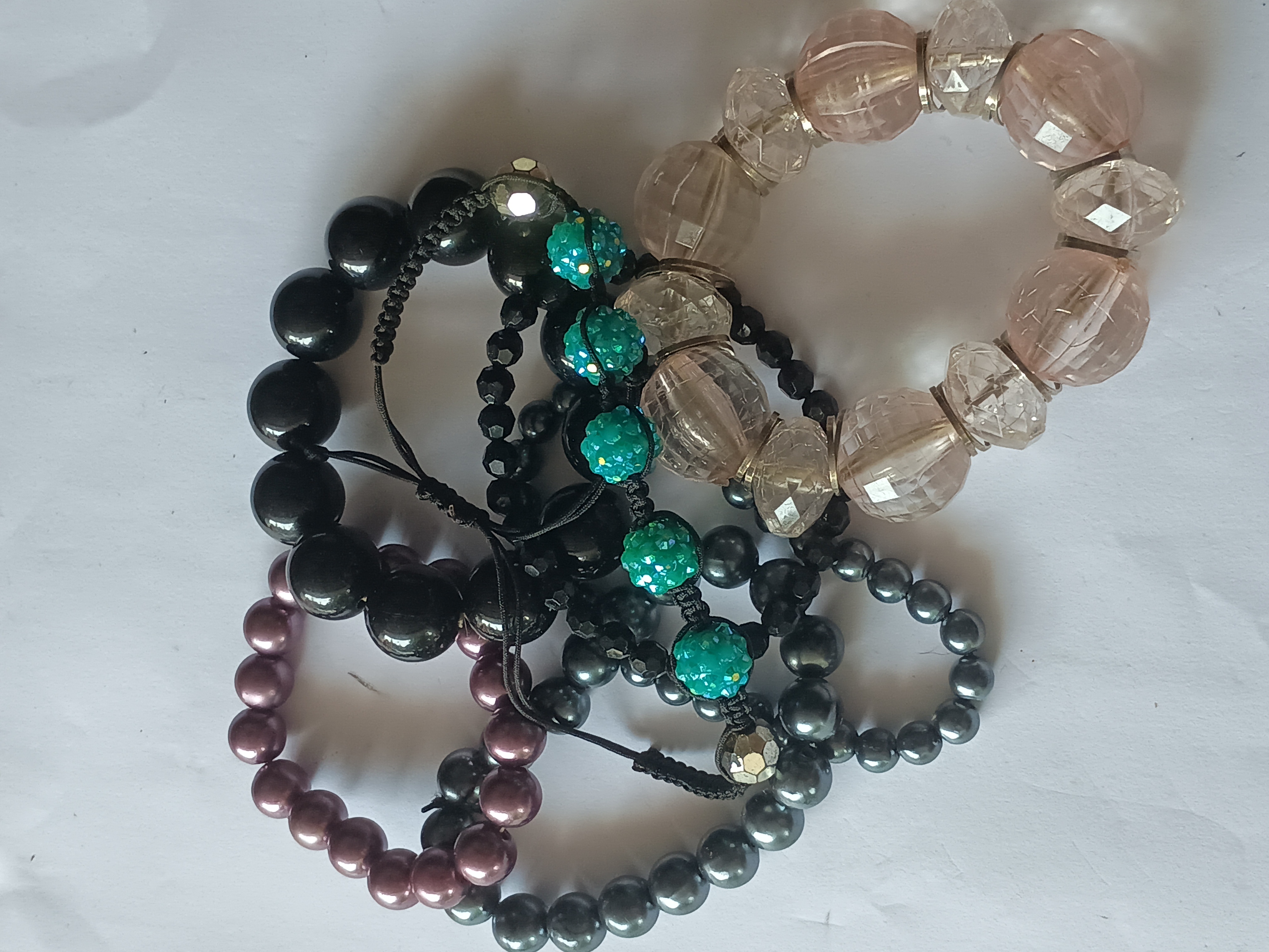 Collection of mixed bracelets