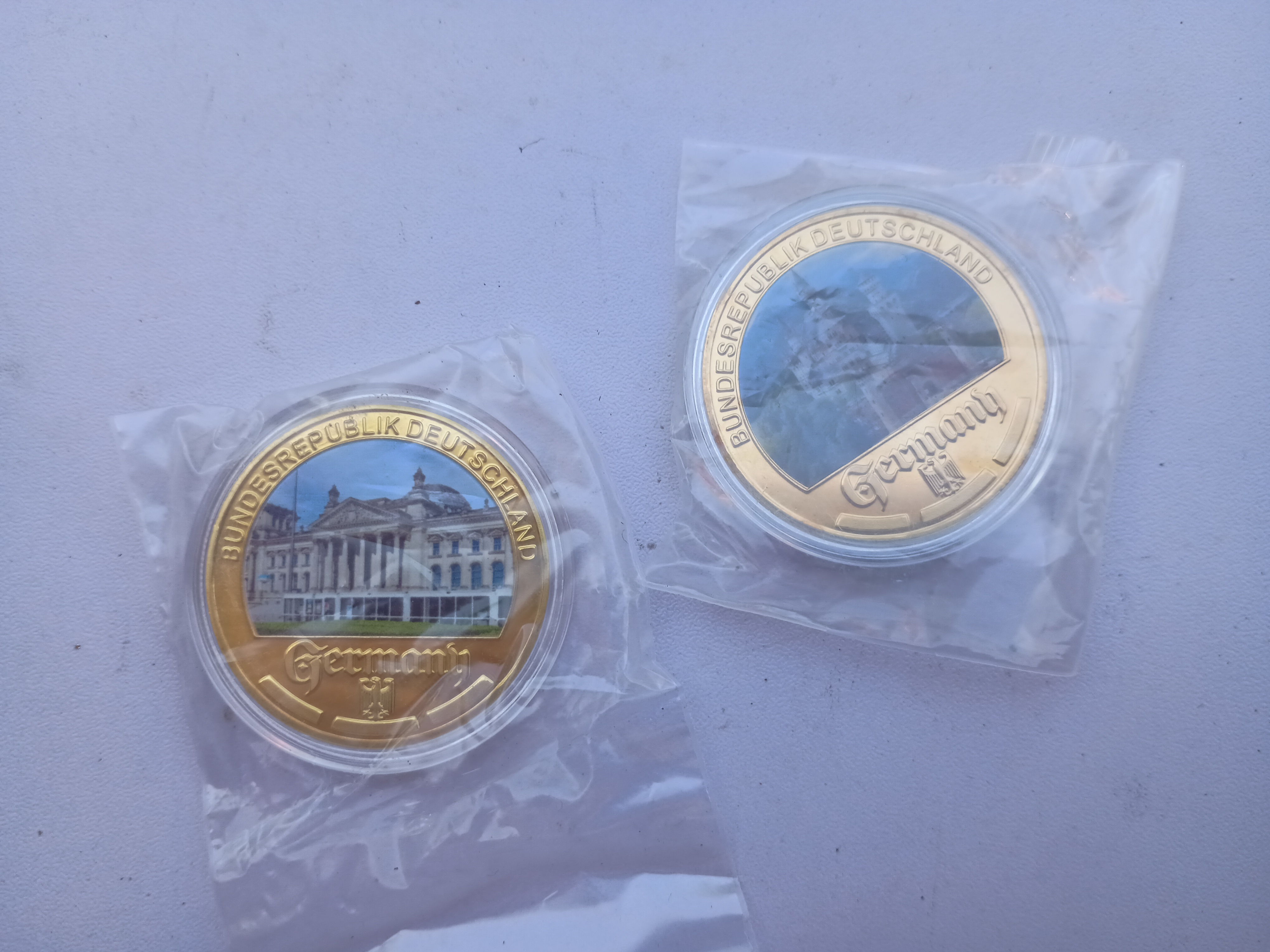 2 German coins