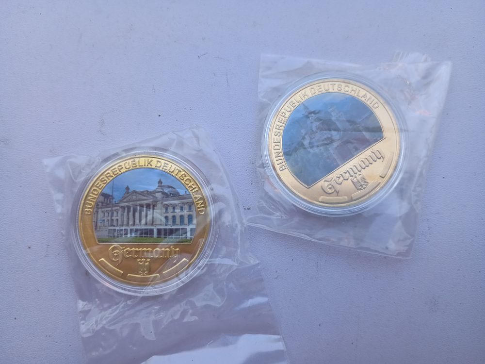 Lot 249: 2 German coins