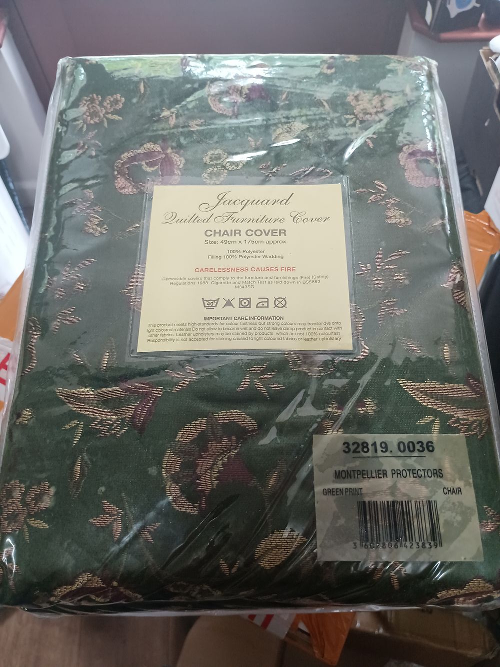 Lot 245: 2 new chair covers