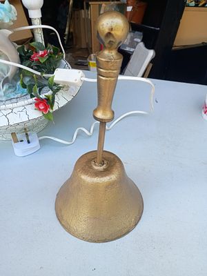 Large heavy cast iron bell