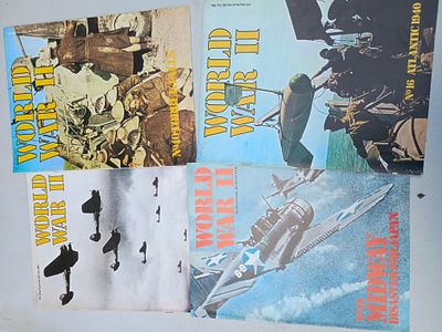 Lot of world wars booklets