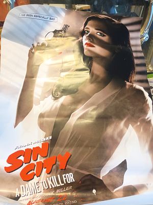 Large movie poster sin city