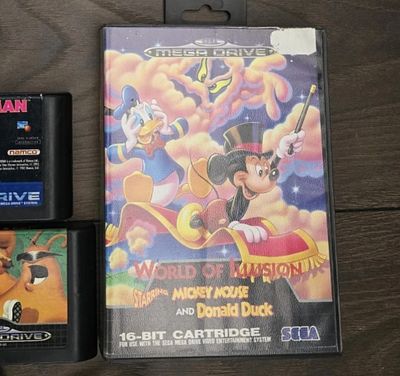 Boxed sega mega drive game
