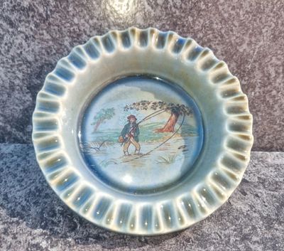 vintage wade fisherman ashtray