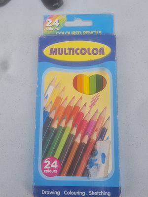 Coloured pencils