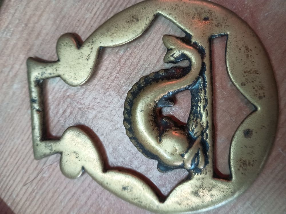 Lot 84: Brass piece