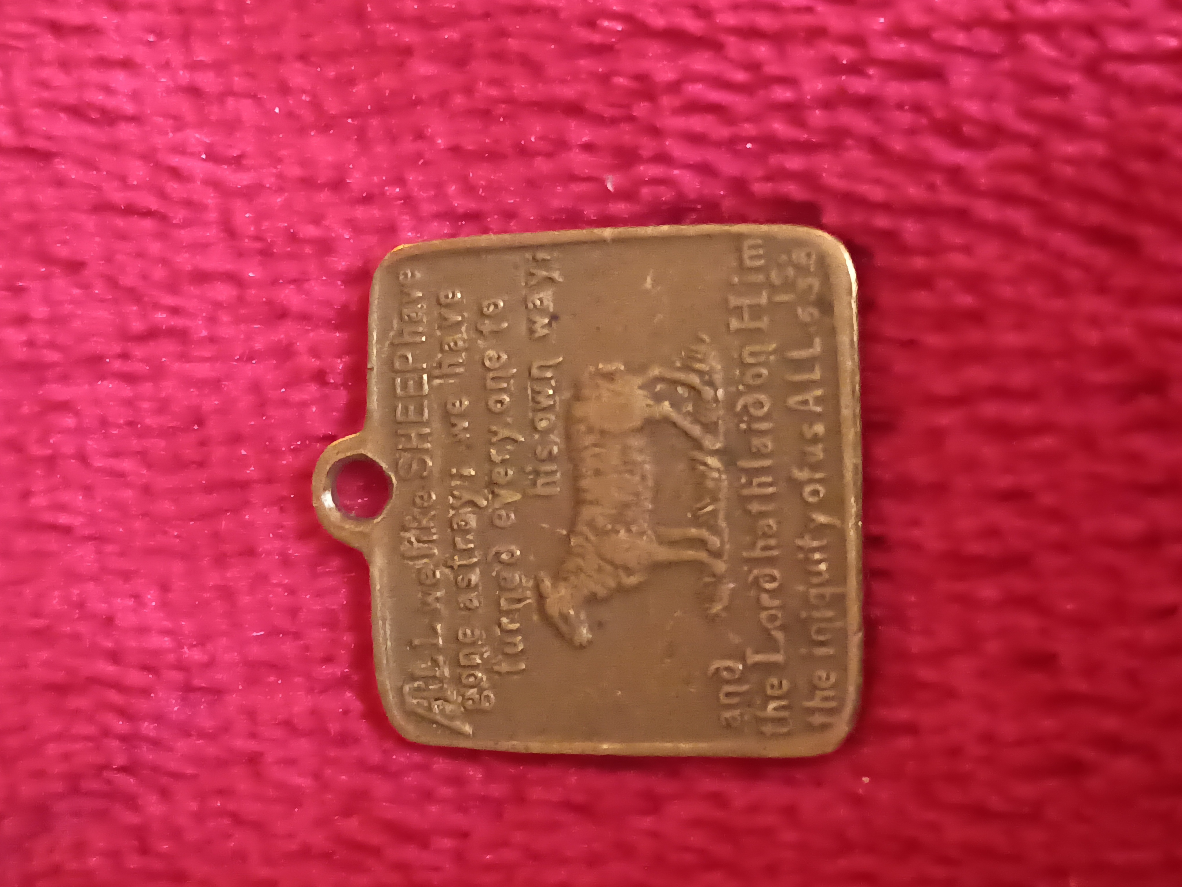Religious pendant