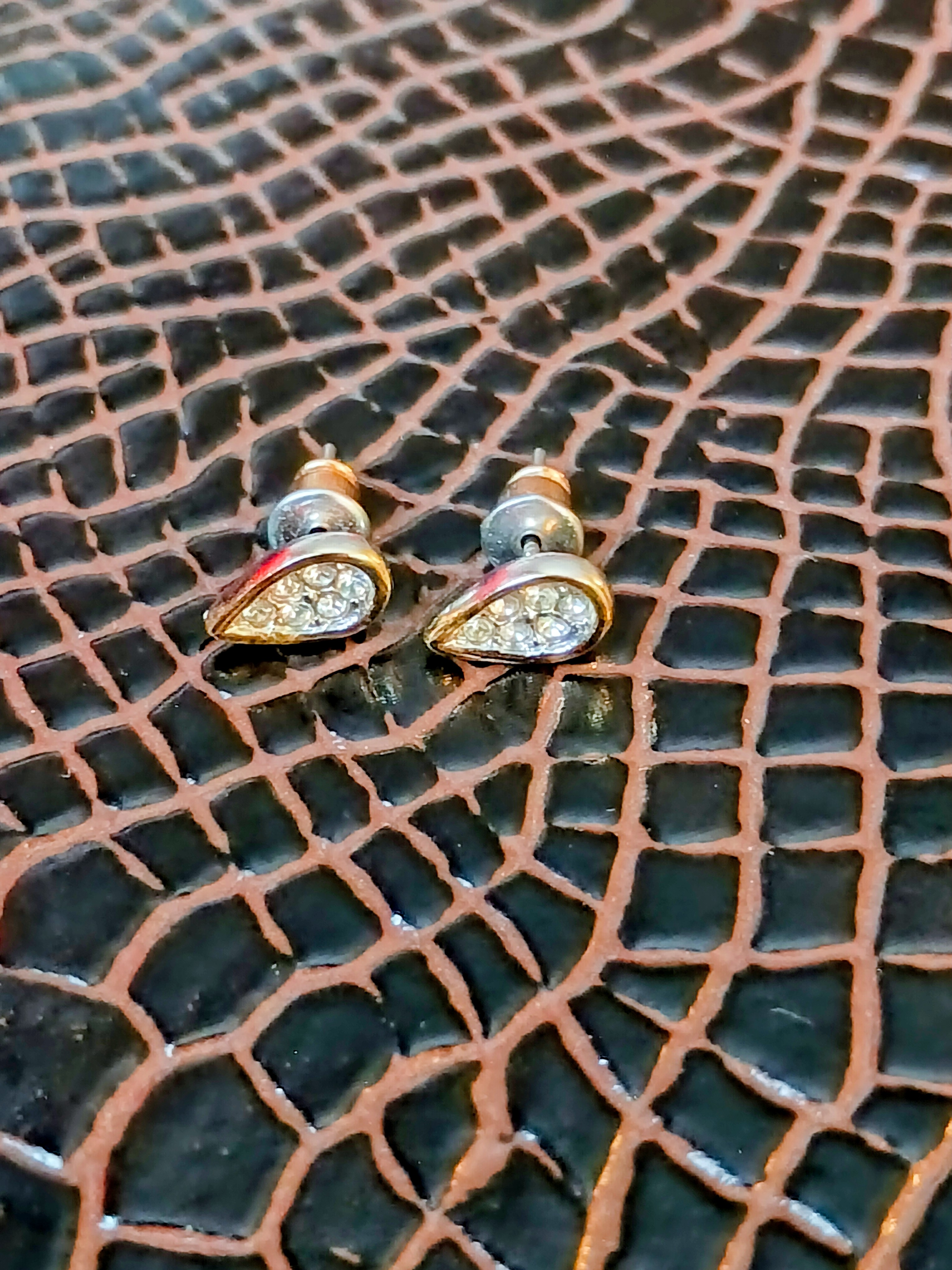 Beautiful Rhodium Plated Earrings