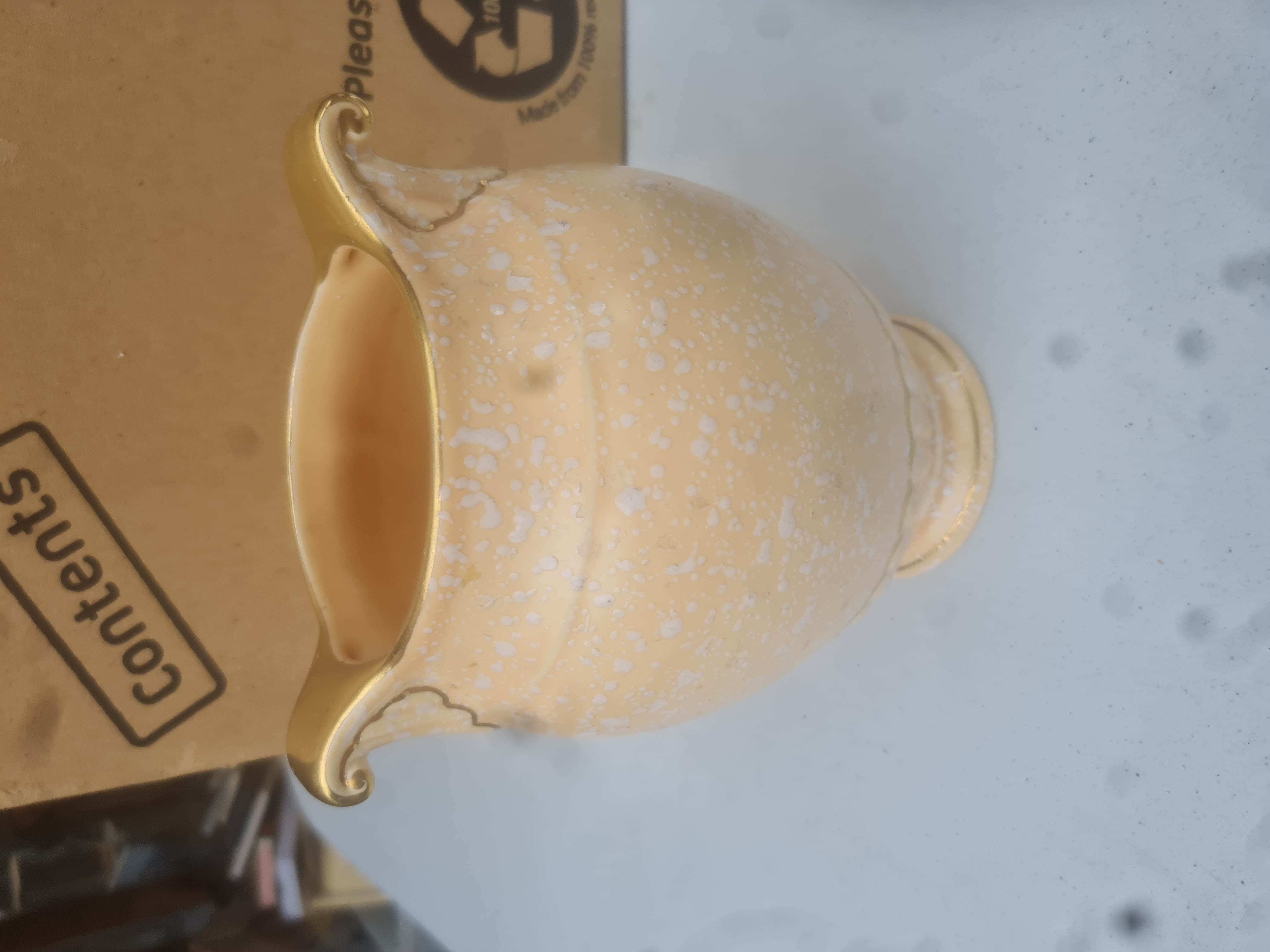 Crown devon vase