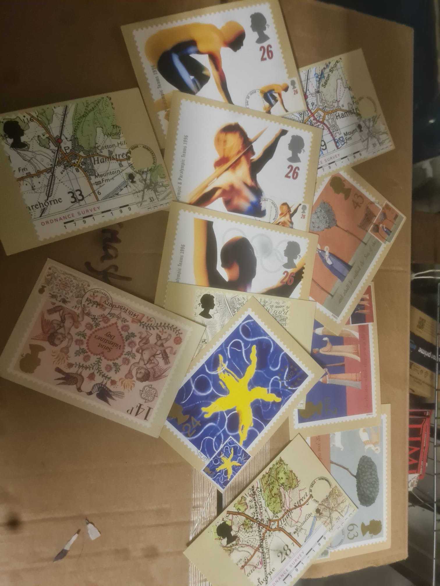 Royal mail post cards