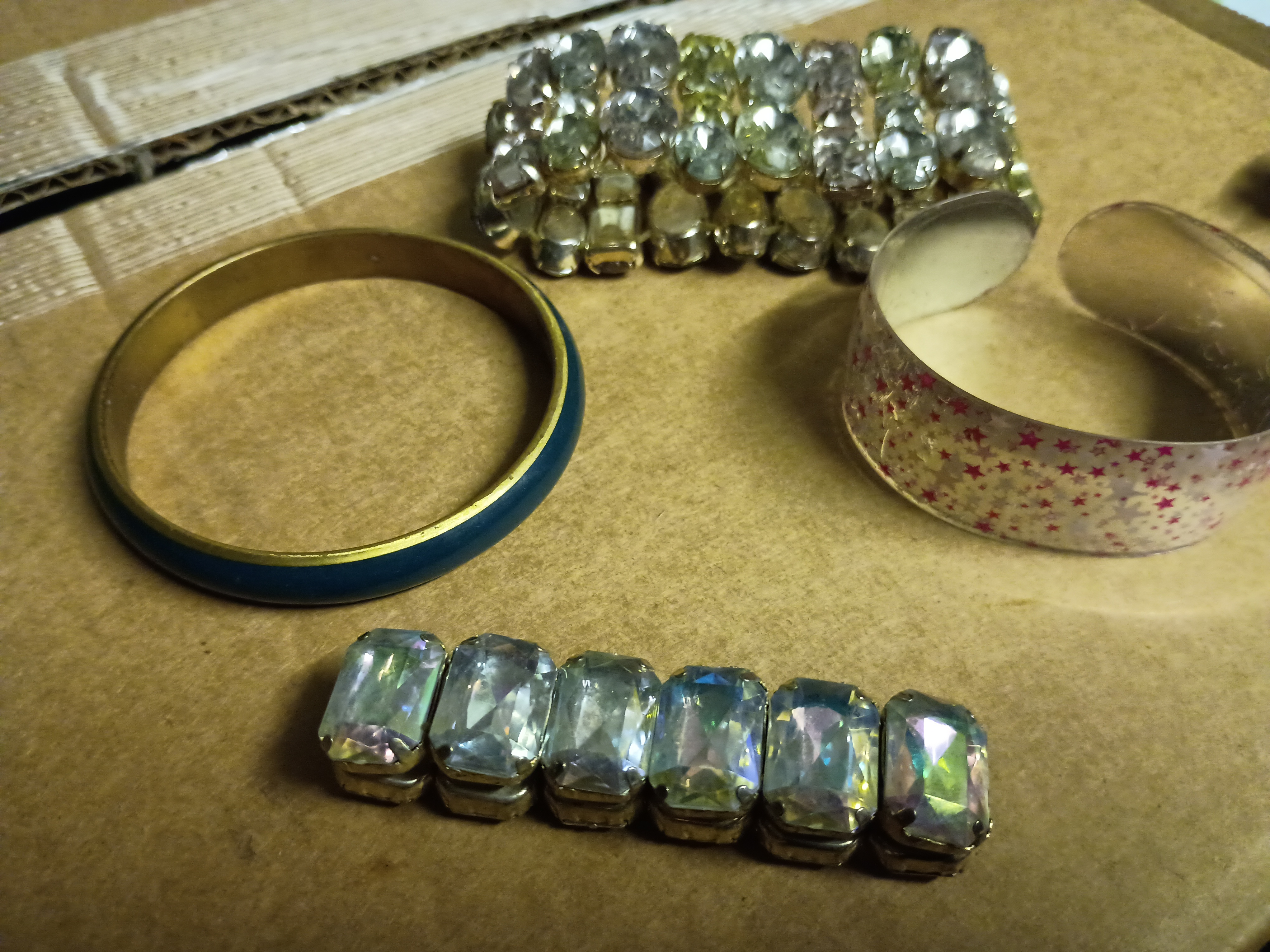Collection of ladies bangles