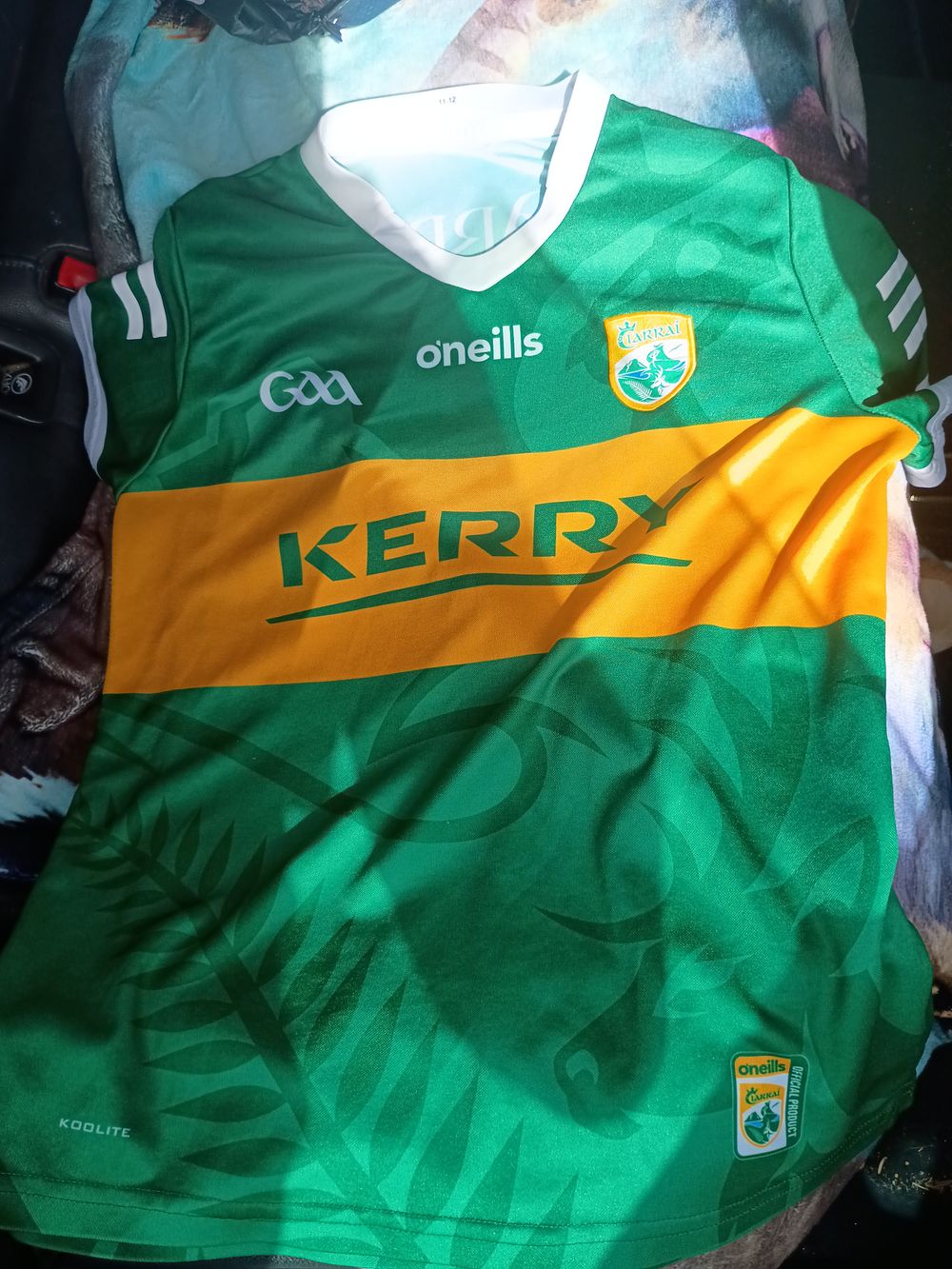 Lot 86: Kerry gaa jersey
