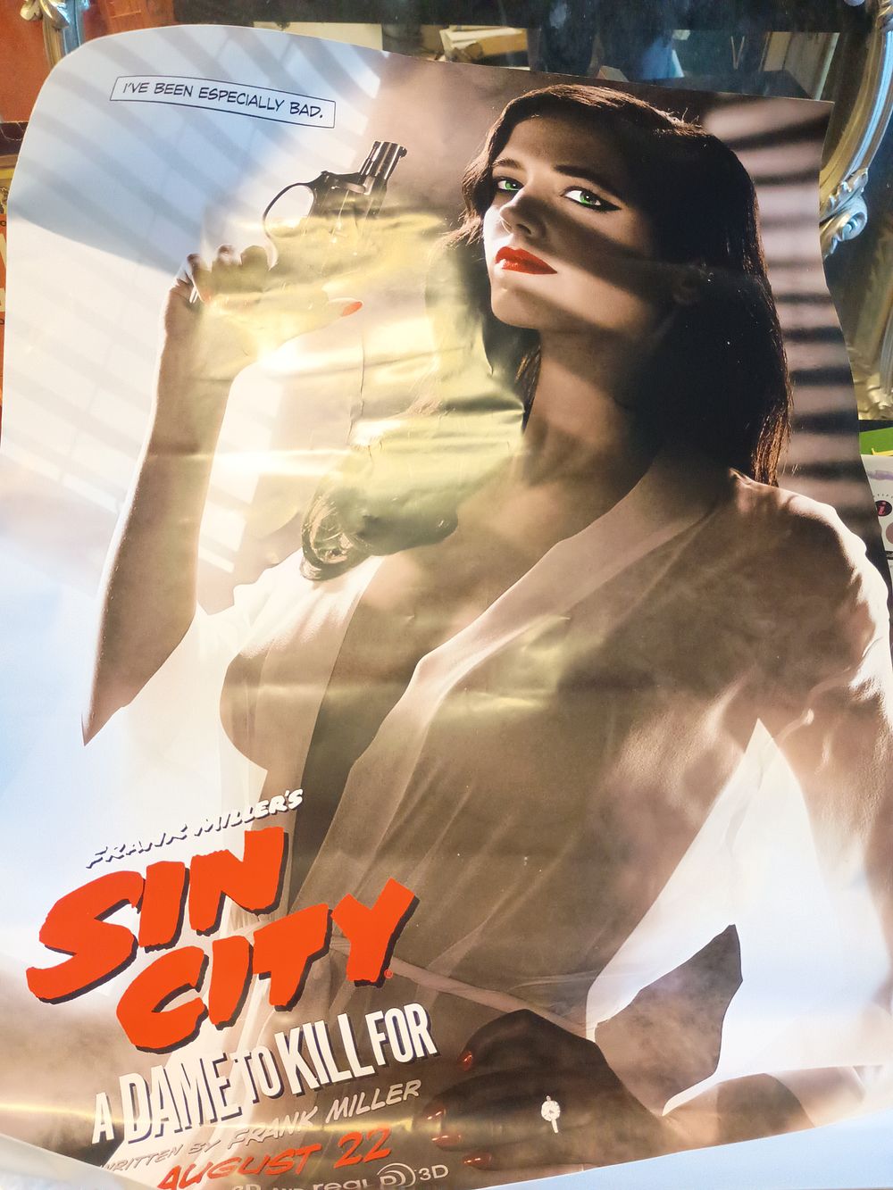Lot 245: Large movie poster sin city