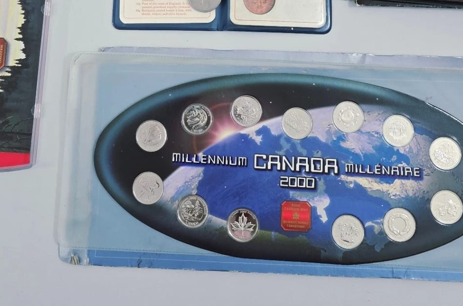 Canadian coin set