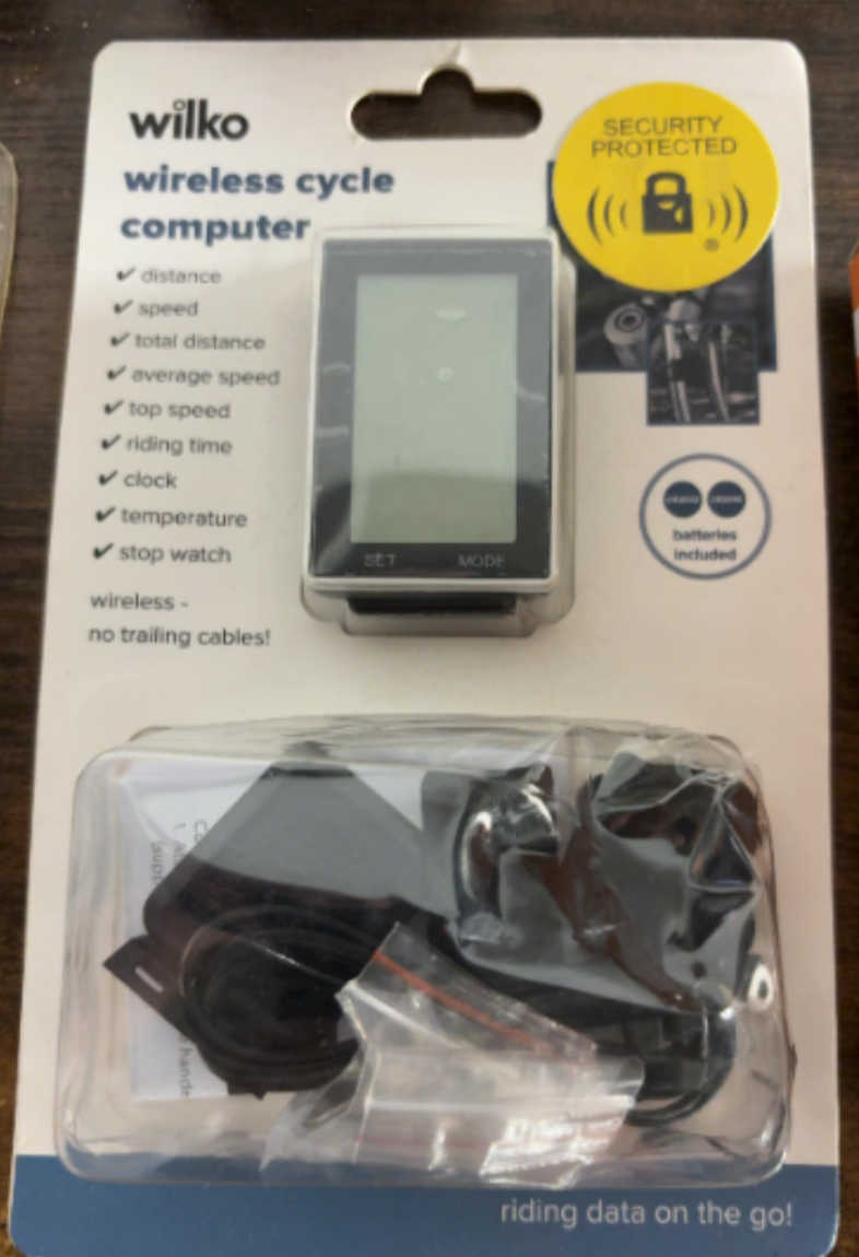 Lot 316: Wireless cycle computer