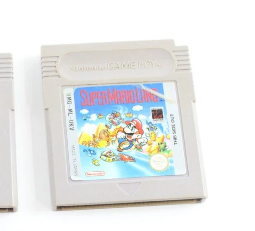 Lot 329: Gameboy super mario game