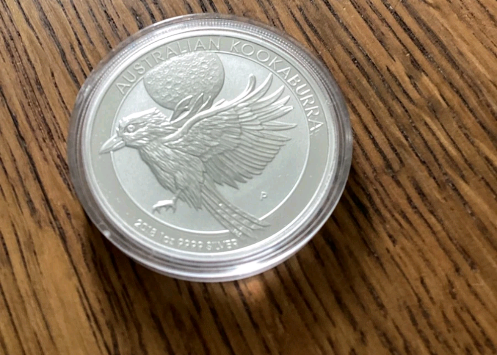 Lot 335: Silver 1oz coin