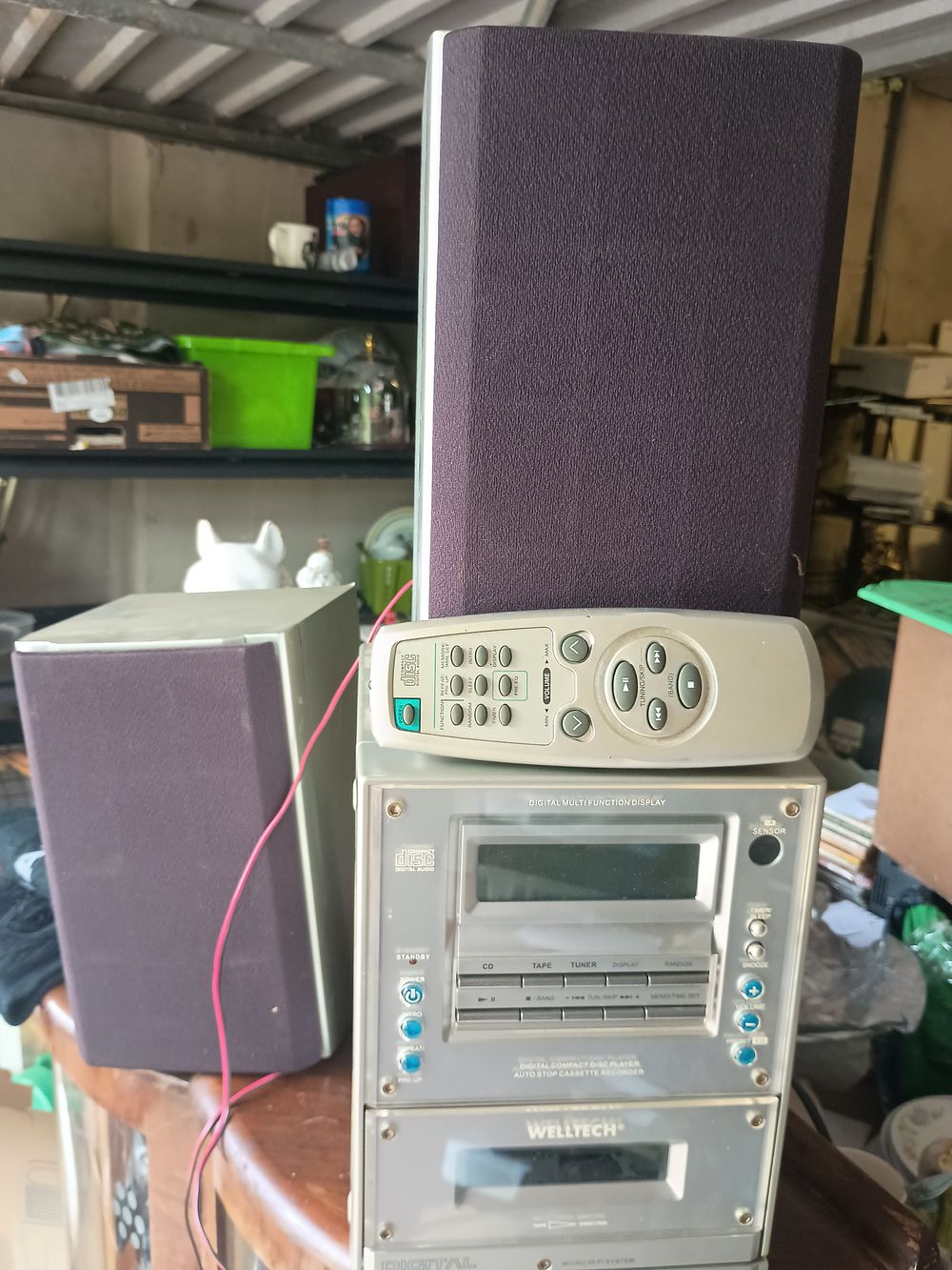 Lot 341: Welltech cd player working