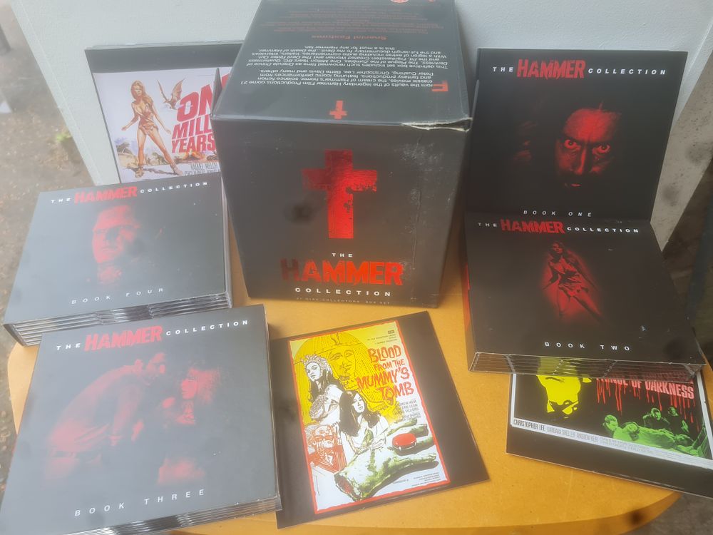 Lot 348: Complete collection of horror hammer